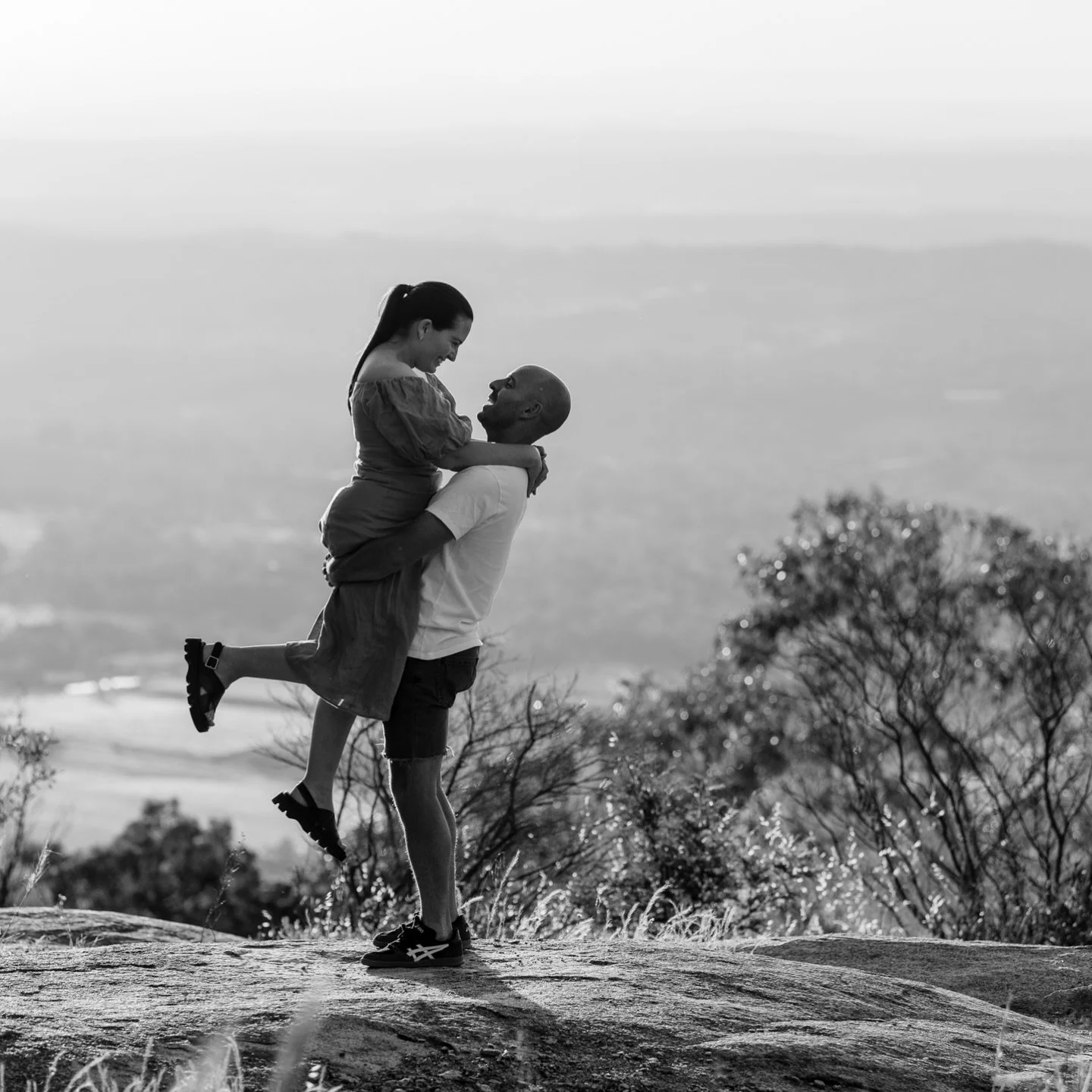 And another Icebreaker! Jae &amp; Troy on the top of Mt Alexander only a few clicks away from where they are set to tie the knot next year @harcourtvalley_vineyards 

Super stoked for this one with two of the finest @culturehitch vendors on board, @k