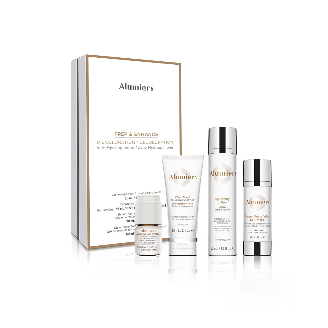 Alumier Prep & Enhance – Discolouration Collection (with HQ)
