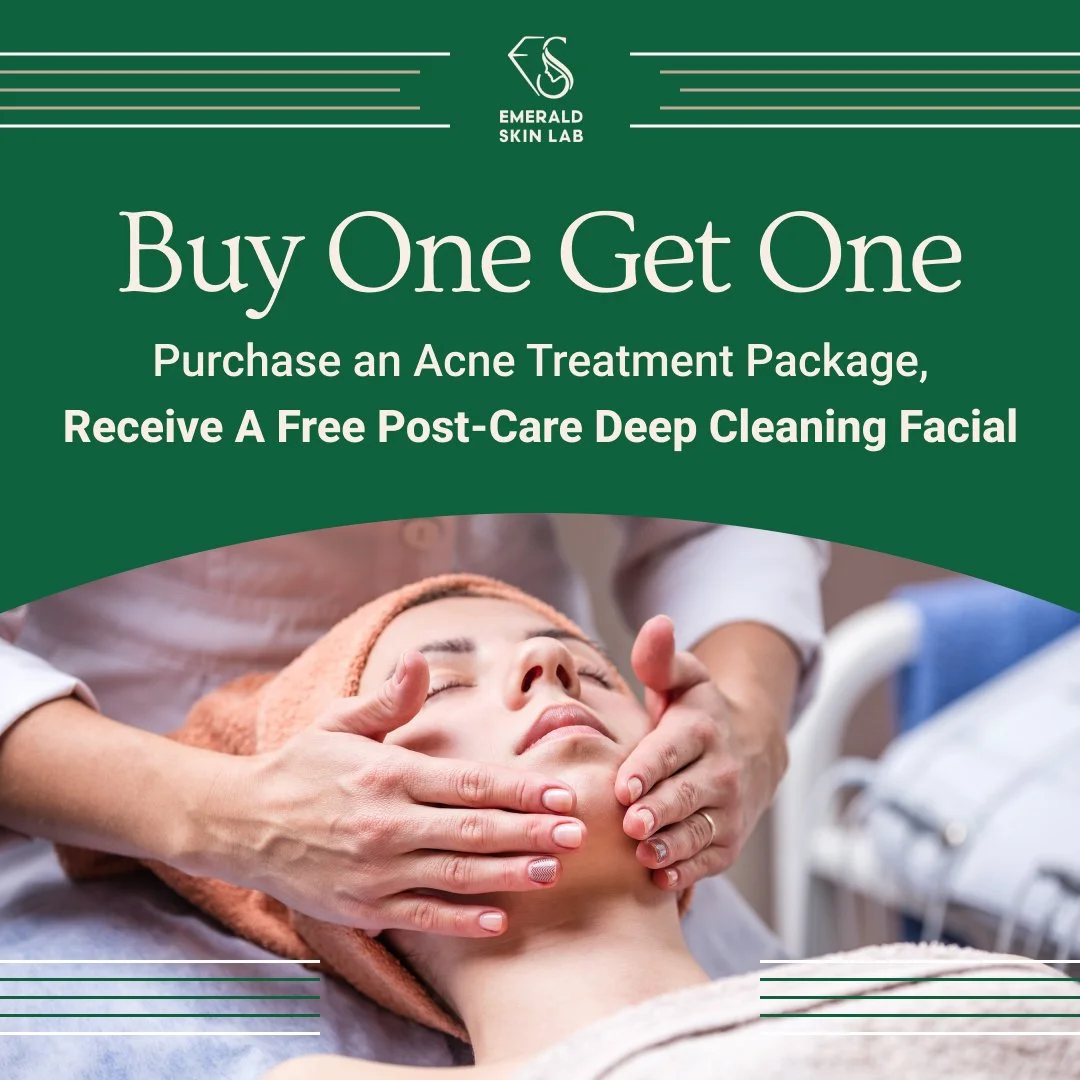Buy One Acne Treatment, Get One Deep Facial