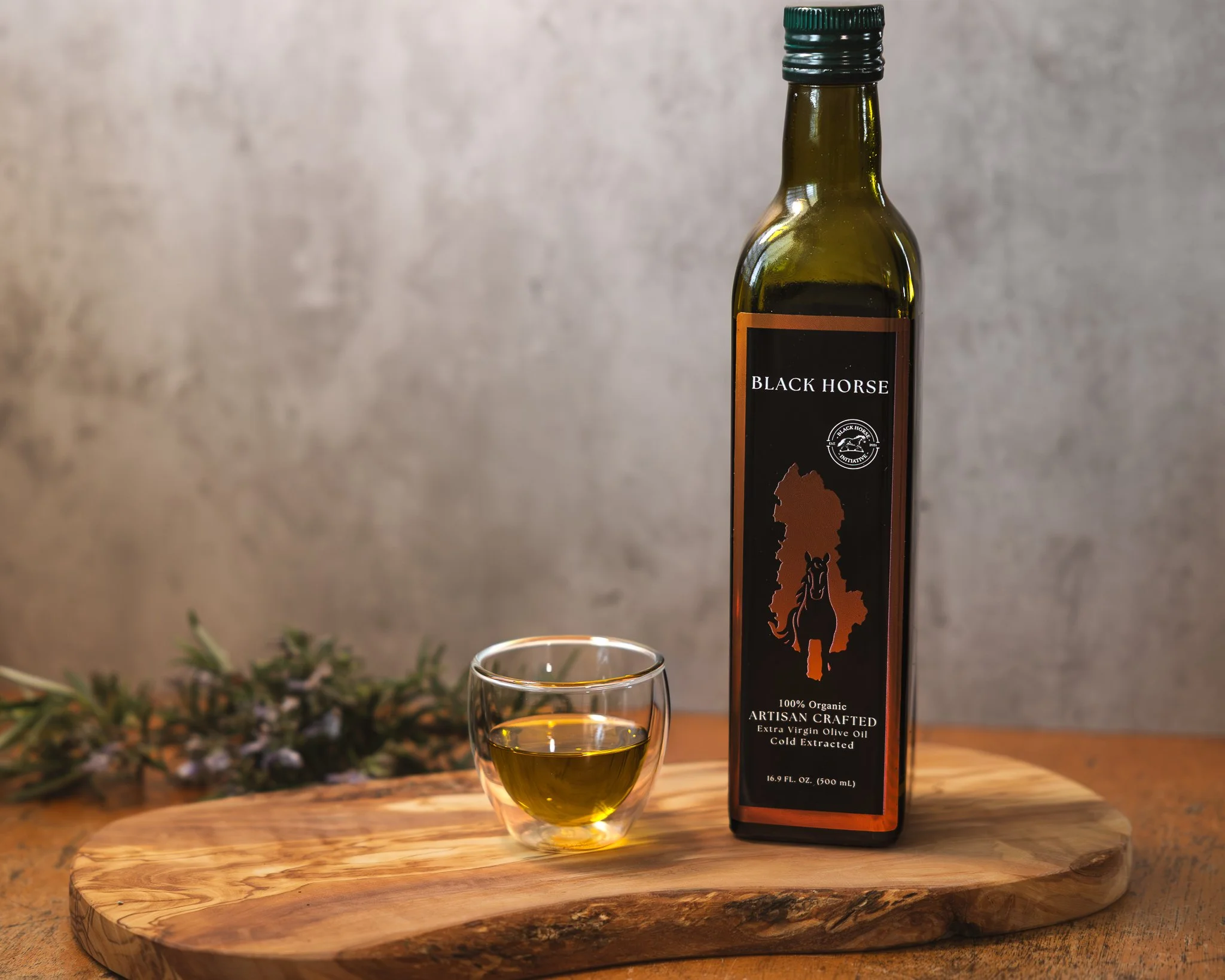 Limited Edition Artisanal 100% Organic Extra Virgin Olive Oil (EVOO) — 500 mL