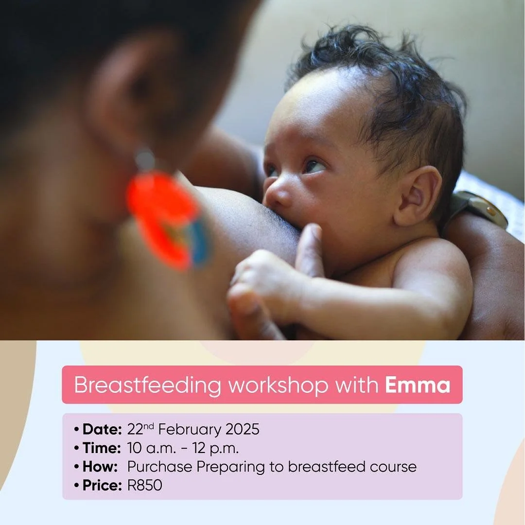 ✨ Happy New Year, Mamas! ✨

A new year means new beginnings&mdash;and what better way to start 2025 than by feeling confident and prepared for your breastfeeding journey?

Join us for our Breastfeeding Workshop, where you&rsquo;ll learn everything yo