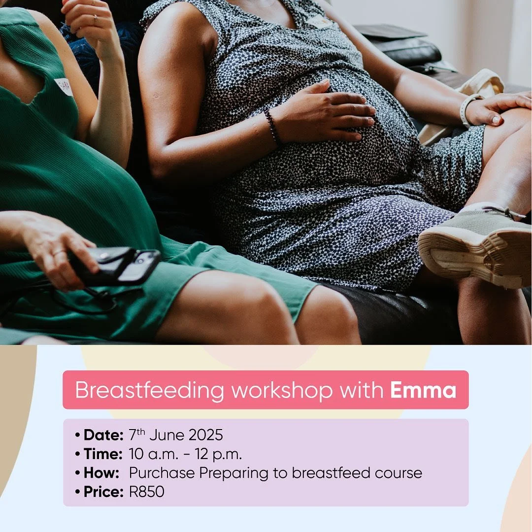 🌸 It&rsquo;s time for another of our Preparing to breastfeed workshops with Emma, our in-house lactation specialist, just in time for Mother&rsquo;s Day 🌸 

On the 7th of June, we&rsquo;ll be hosting our in-person event in Cape Town with 10 expecti