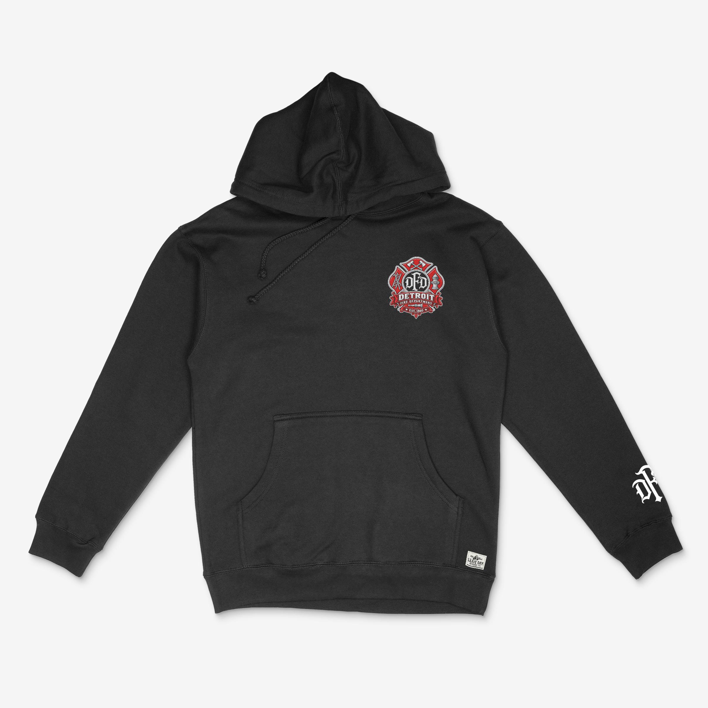 Detroit Fire Department - Never Walk Alone - Hooded Sweatshirt