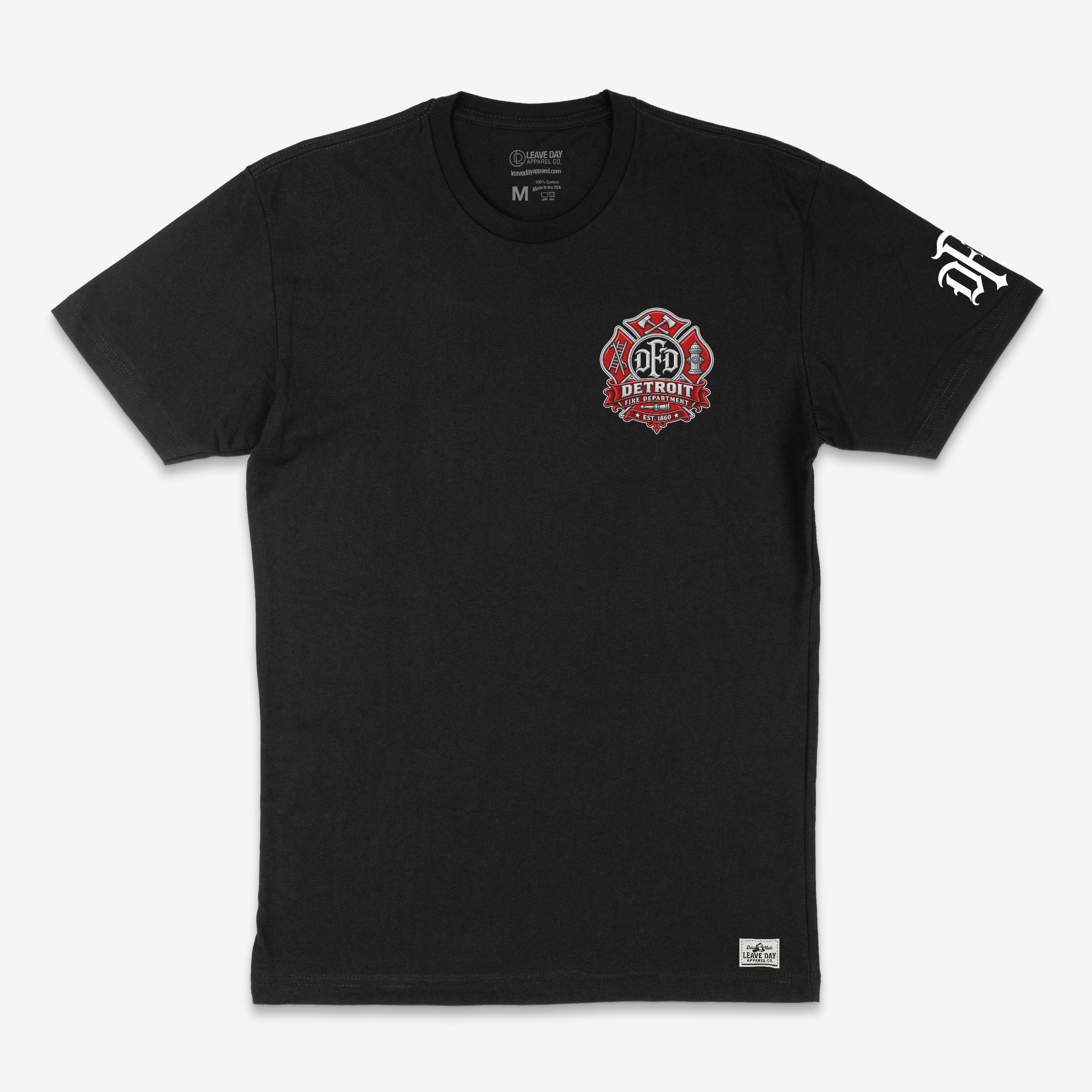 Detroit Fire Department - Never Walk Alone - T-Shirt