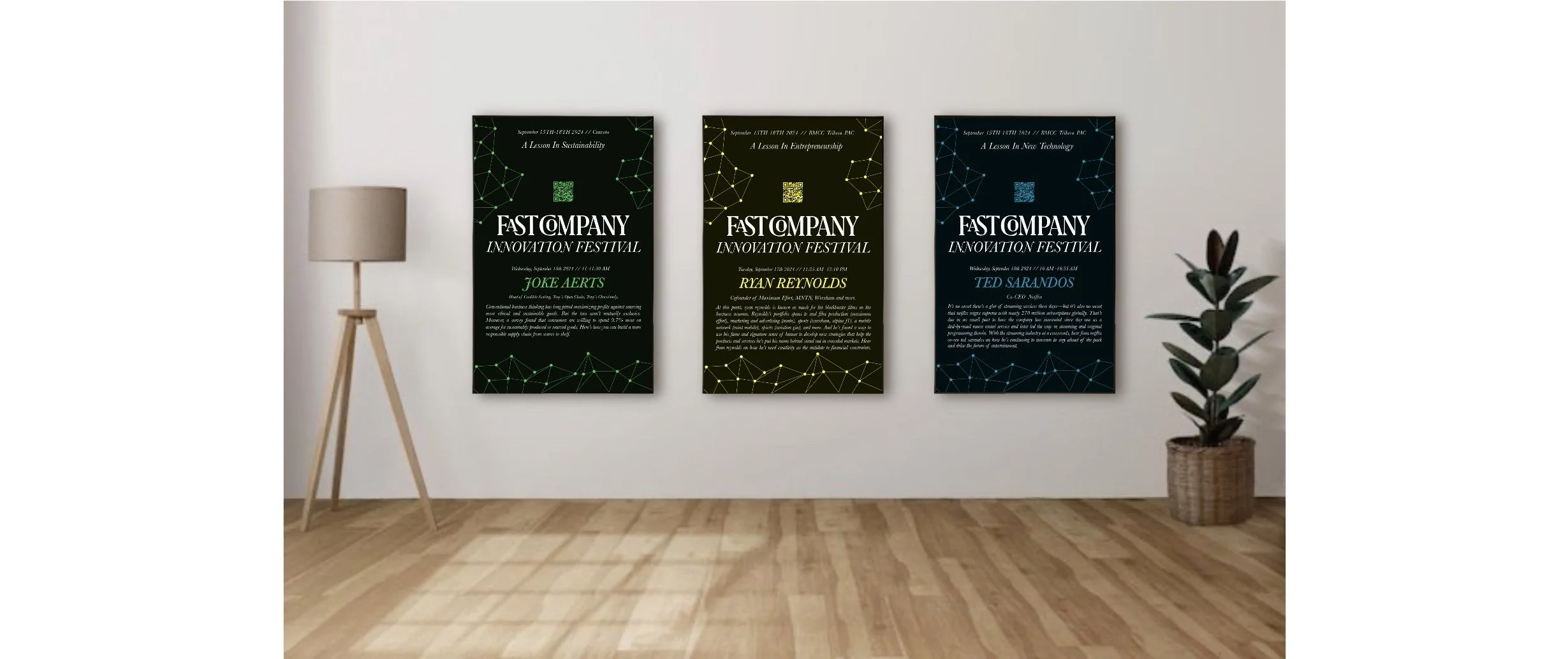 Fast Company Innovation Festival Posters