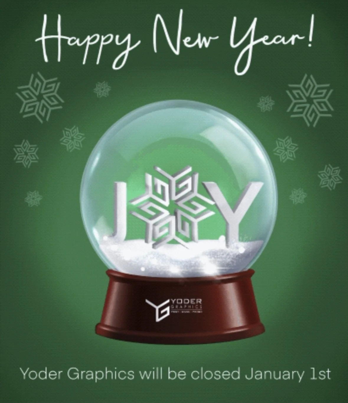Yoder Graphics - New Year’s Animation