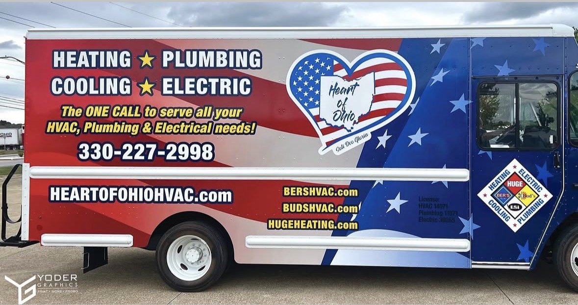 Heart Of Ohio Van Vehicle Wrap