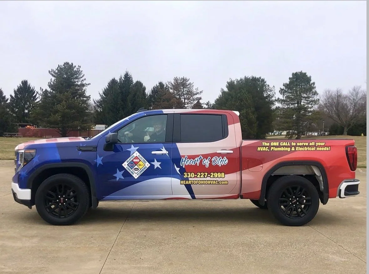 Heart Of Ohio Truck Vehicle Wrap
