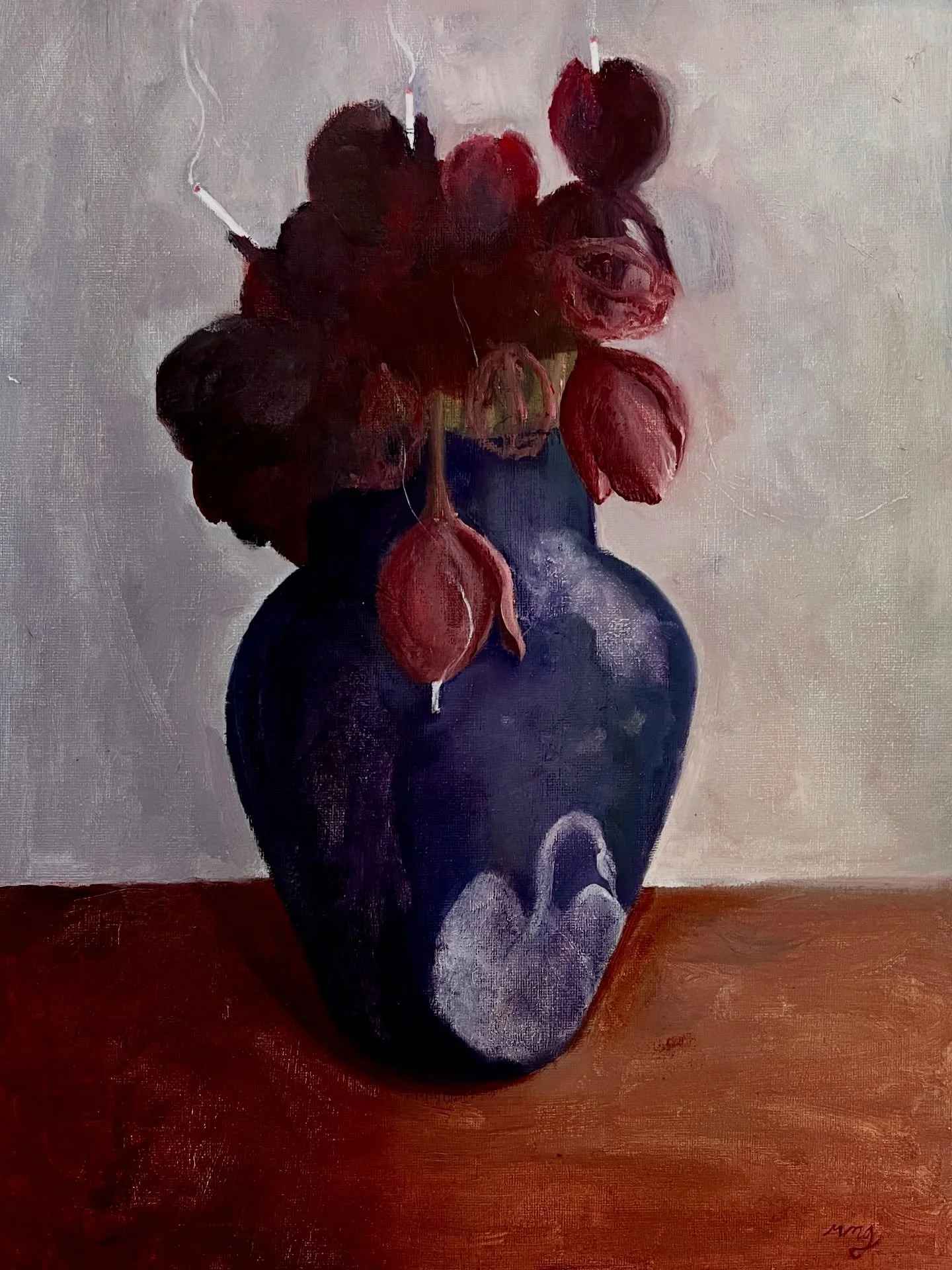 available works, 2026

the end of 2024, 2025 and 2026 have been dedicated to learning and understanding oil painting &mdash; its history and the intuition to paint. turns out a lot of the world building i&rsquo;ve been curating through painting speci