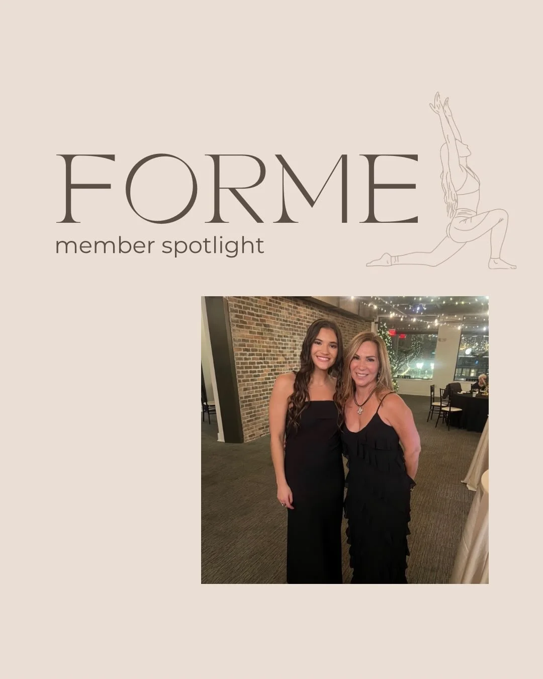 Melaine and Lanie for this week&rsquo;s member spotlight 💗💗 We love you both!! #pilates #memberspotlight