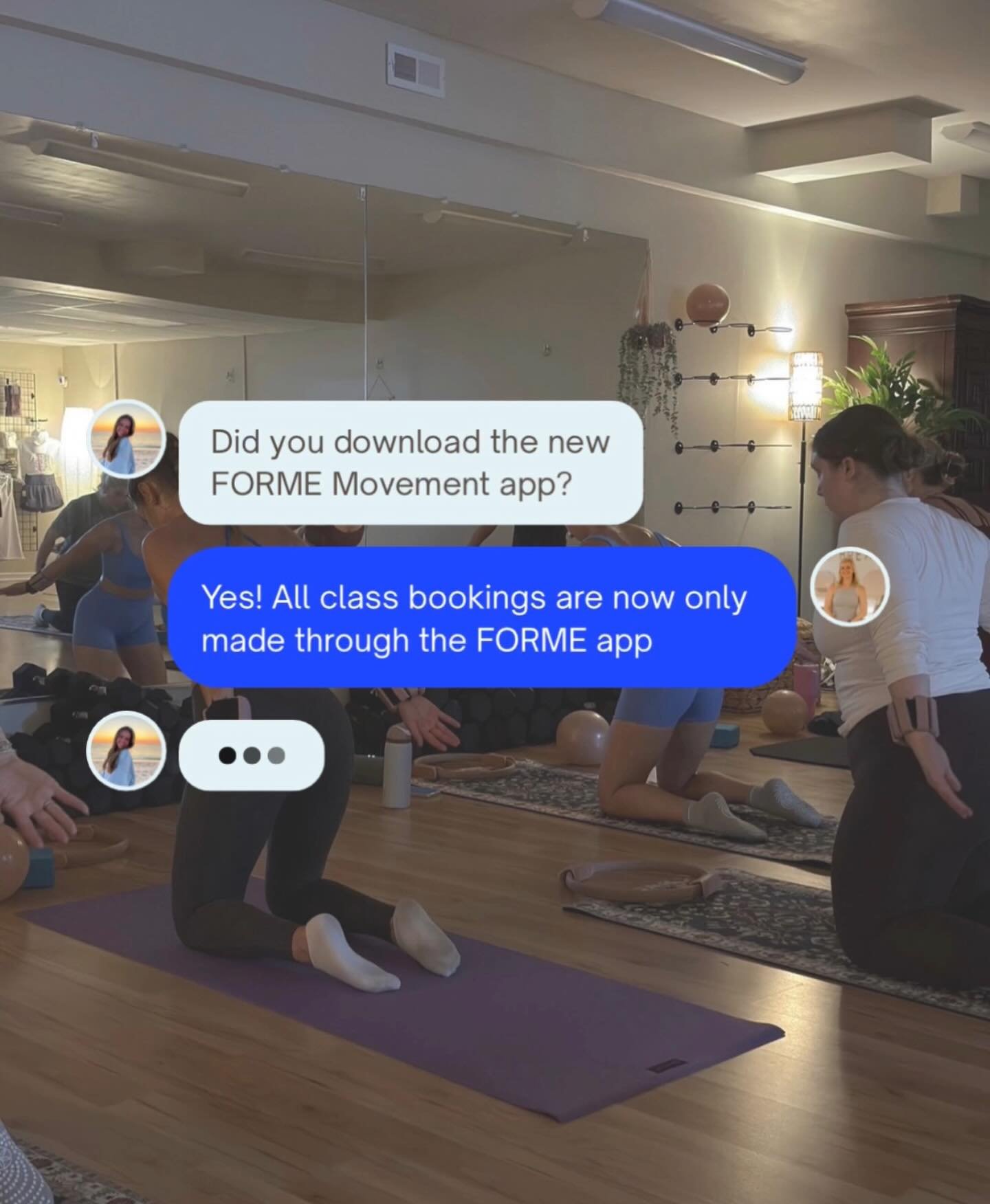 It&rsquo;s here! 🎉 Our new app is officially live and ready to use! 

How to get started:
1️⃣ Download the app on the Apple or Google Play Store
2️⃣ Access your existing account with pre booked classes or set up a new one
3️⃣ Book classes and purcha