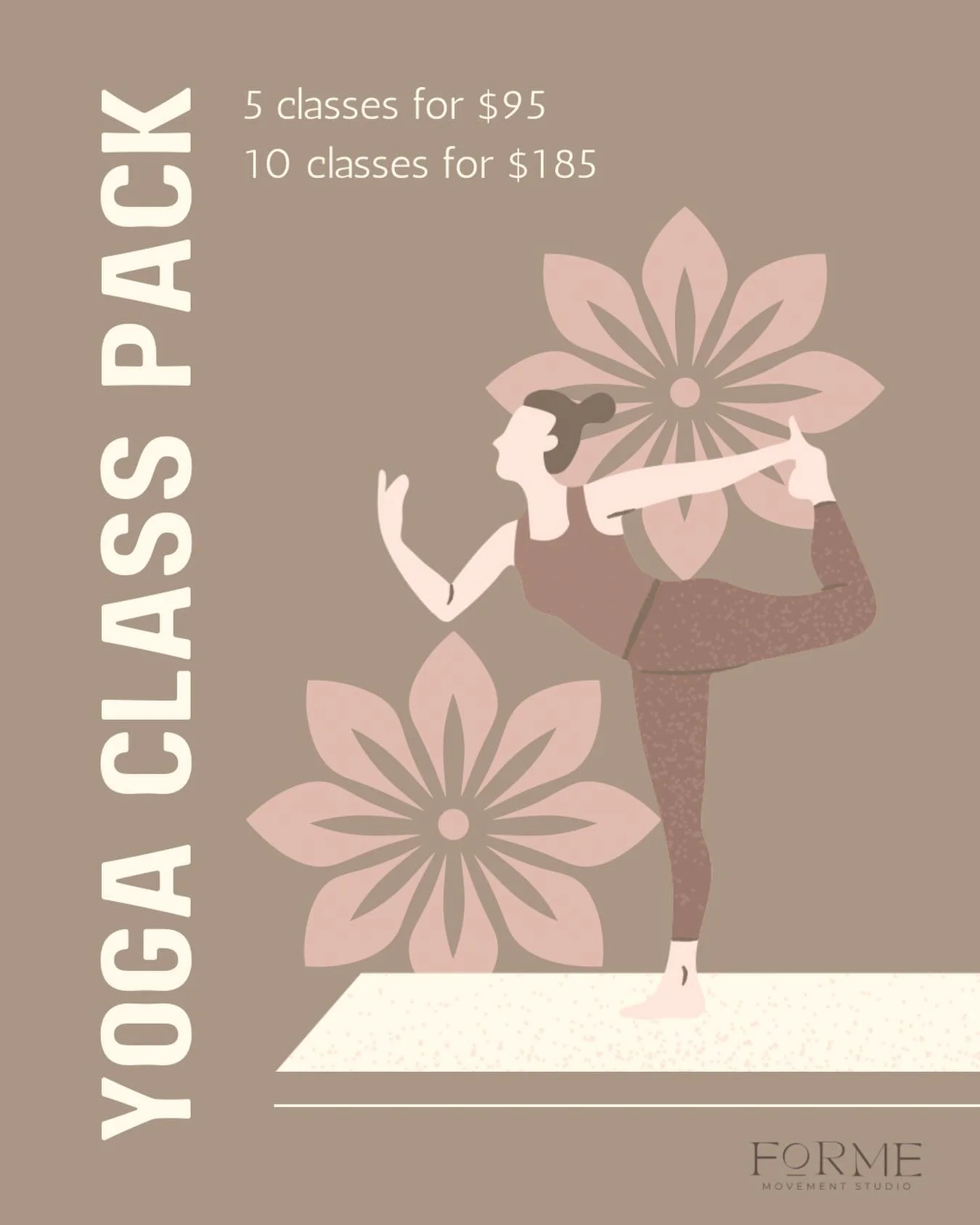 Now available in the app: Yoga Class Packs ✨💗