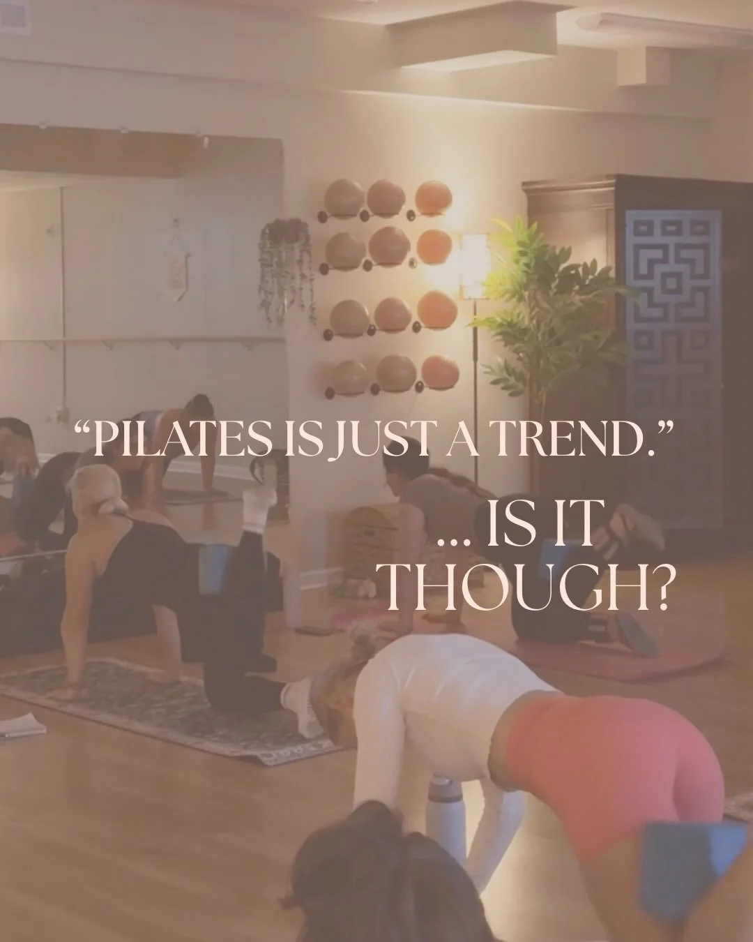 Pilates isn&rsquo;t a trend.
&amp; neither is how we teach it.

At FORME, we offer mat &amp; reformer &mdash;
so you master the fundamentals
&amp; elevate the challenge 🤎