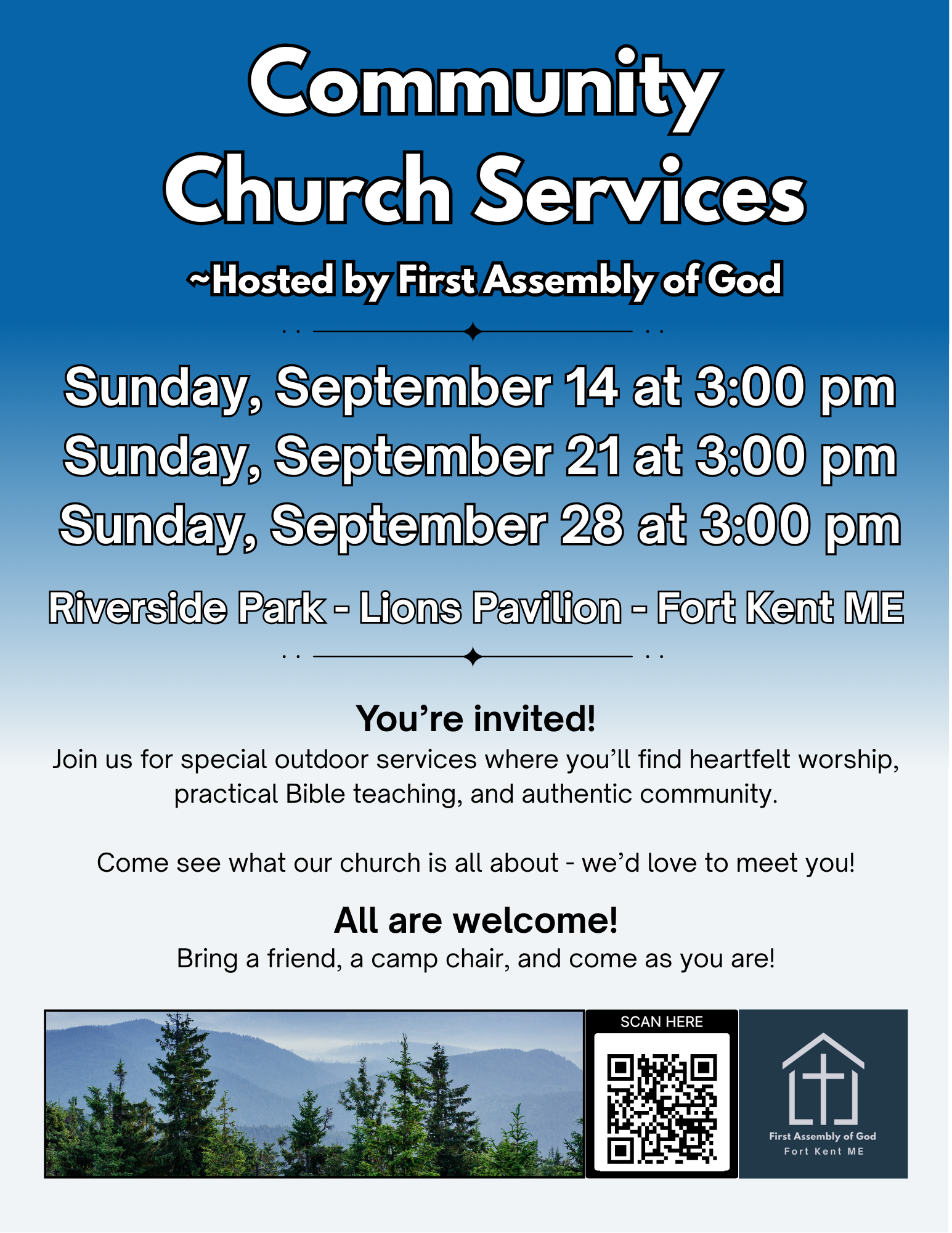 Community Church Service