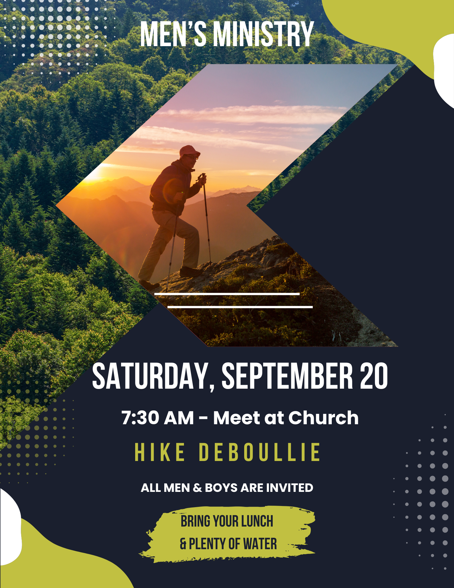Men's Ministry - Deboullie Hike