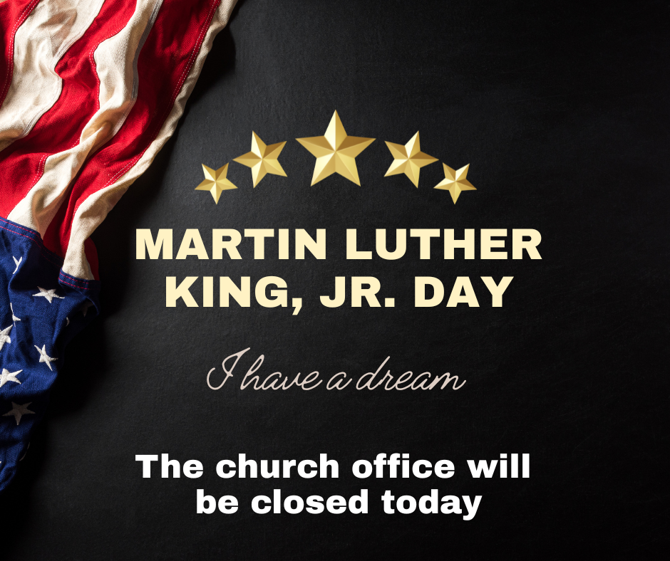 Church Office is Closed