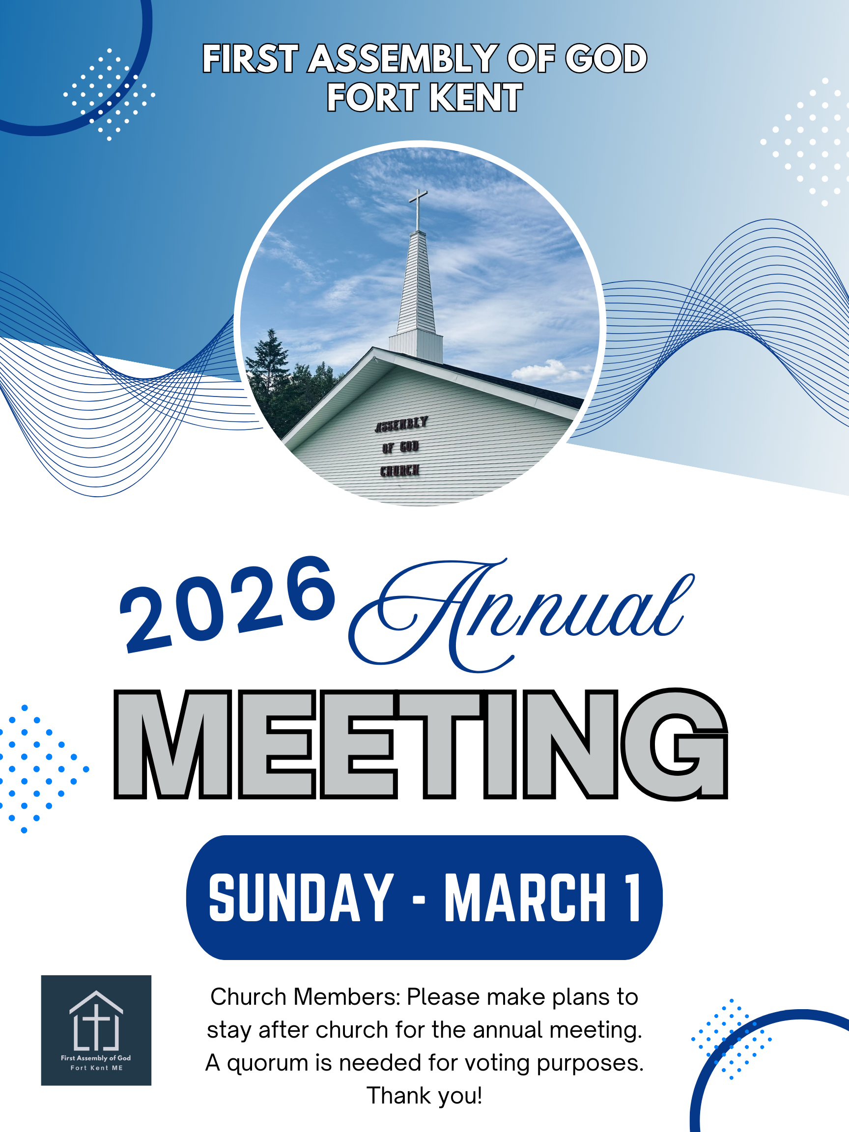 2026 Annual Church Meeting