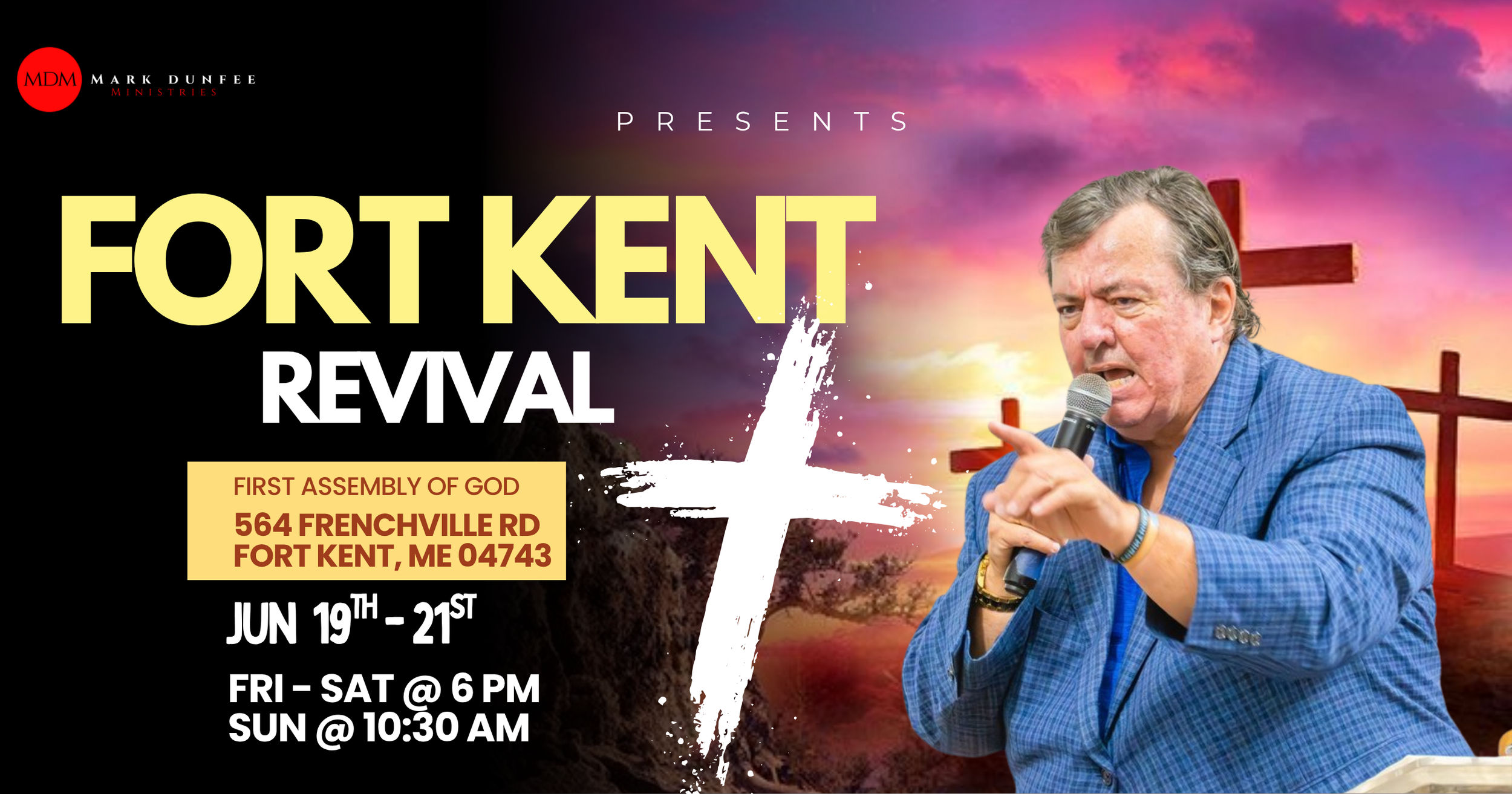 Guest Speaker Evangelist Mark Dunfee