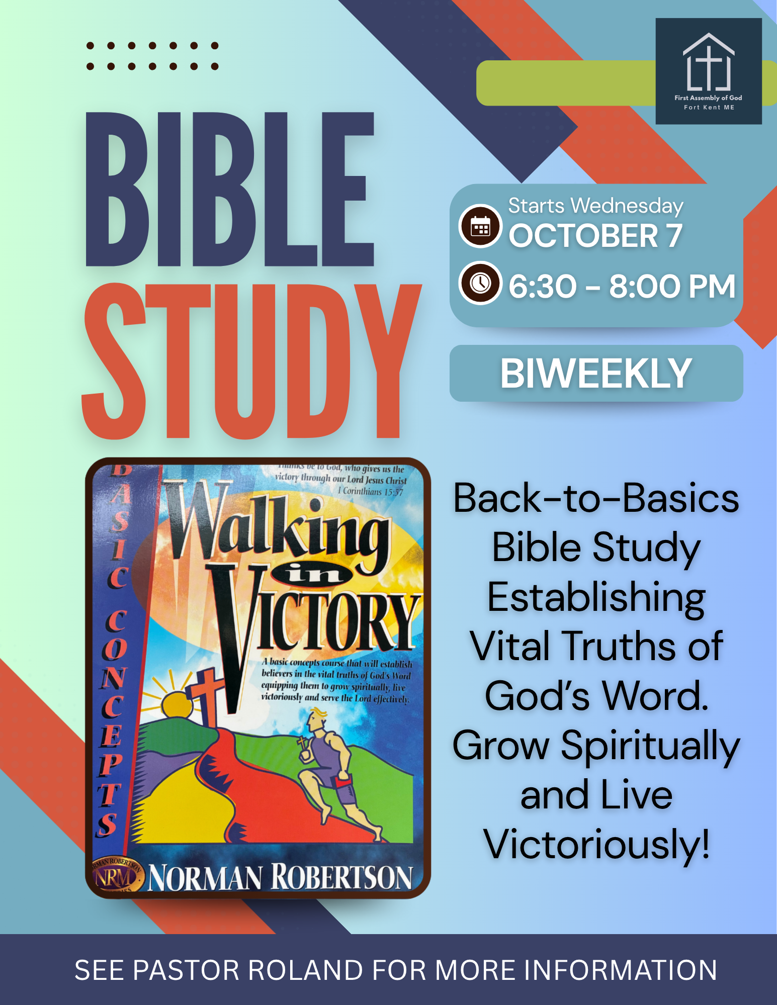 Walking in Victory Bible Study