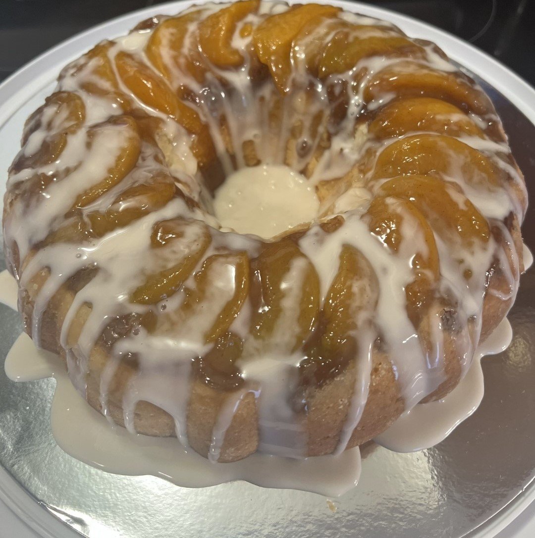 Peach Cobbler Cake