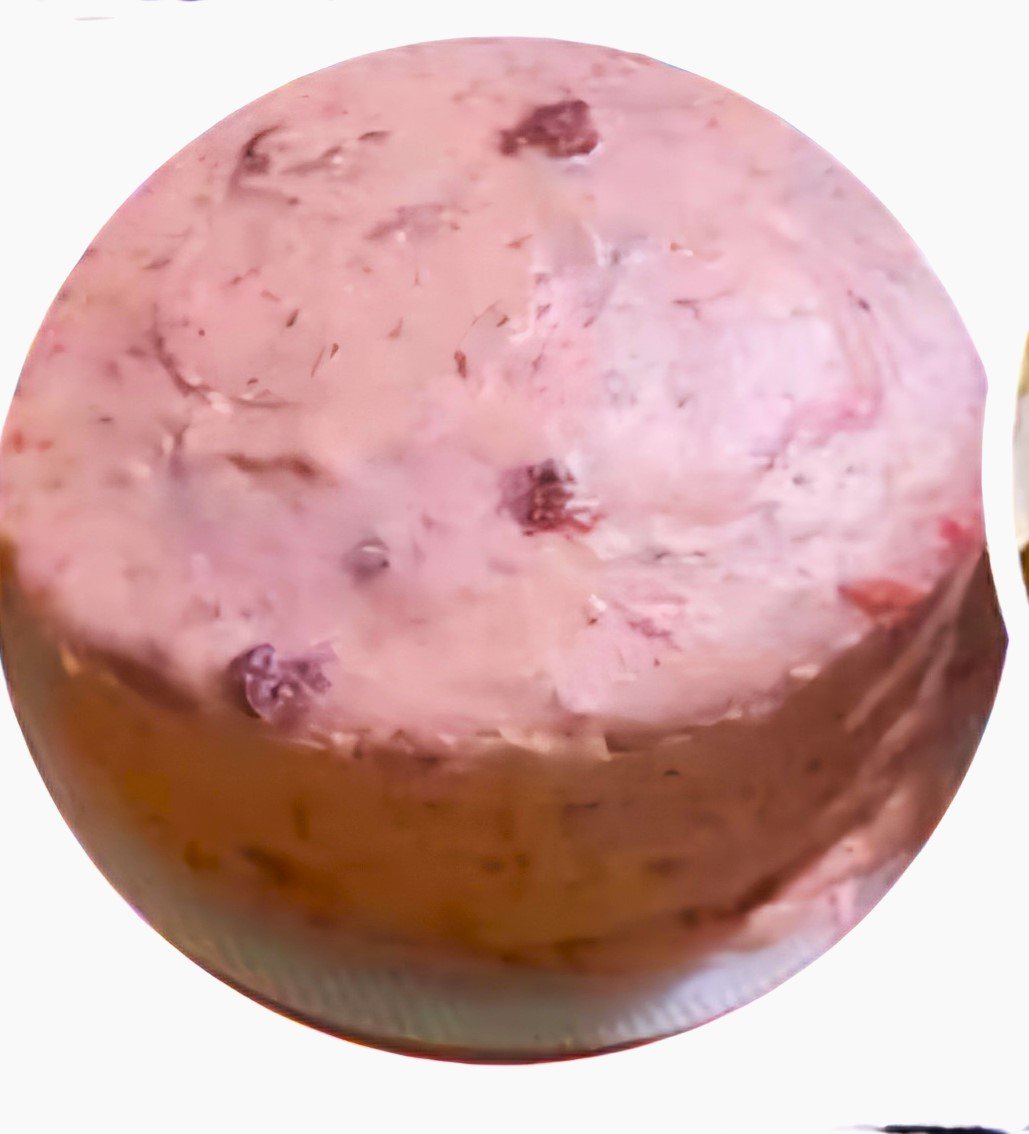 Double Layer Strawberry Cake