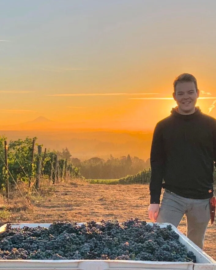 Fergus Nancarrow the senior supervisor at Stirling Wine Grapes (SWiG)