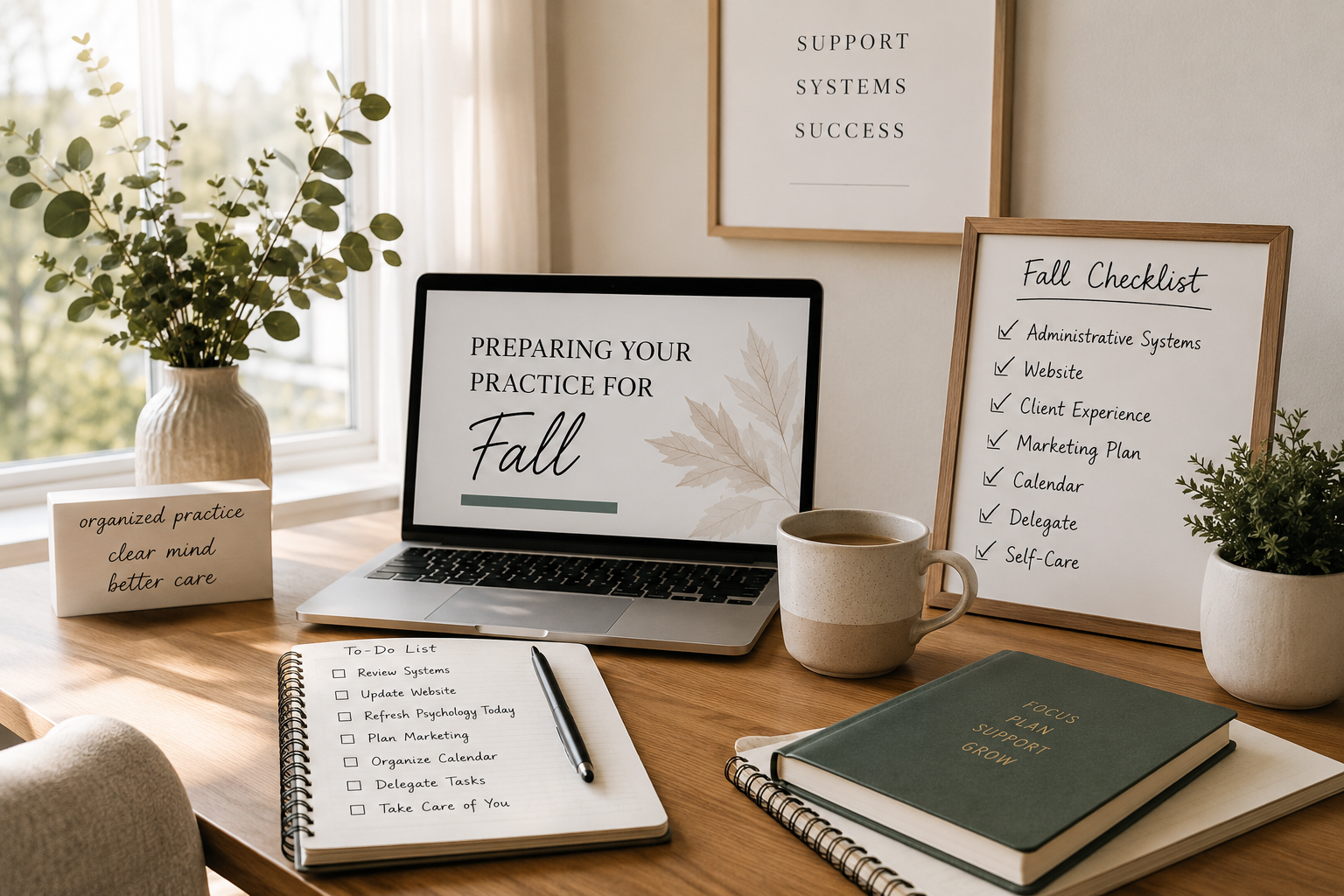 Is Your Private Practice Ready for Fall? How to Prepare Before Your Caseload Gets Busy