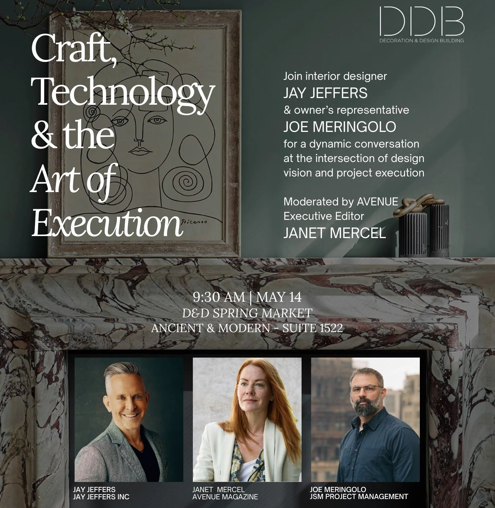 Joe Meringolo &amp; Jay Jeffers Speak at Spring Market | D&amp; D Building