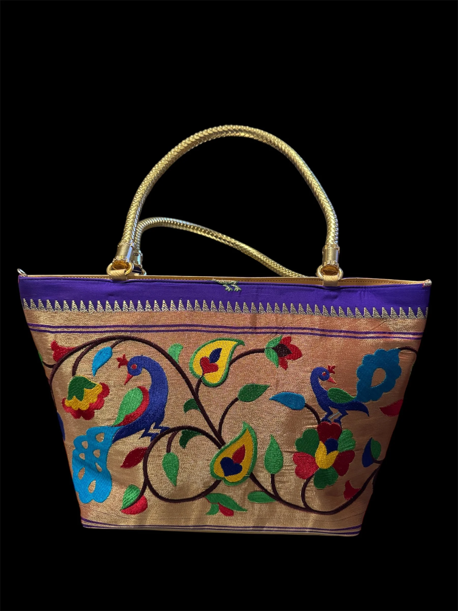 Paithani Big Purse / Tote