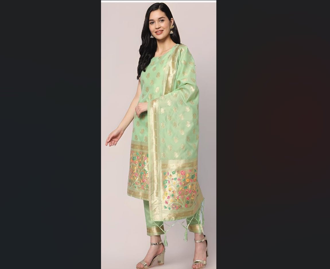 Paithani 3 Piece Dress