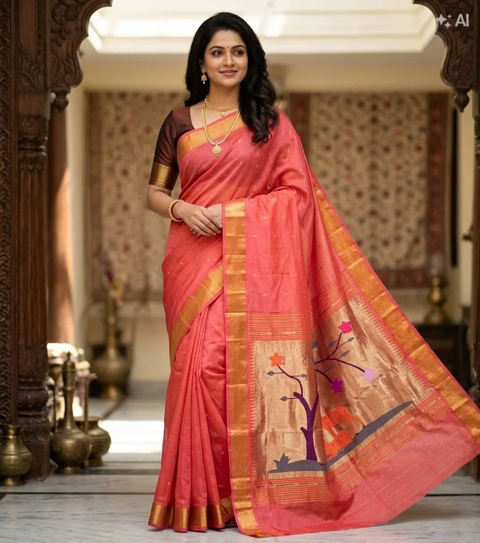 A1325 - 150 Hamdloom Cotton Paithani.JPG