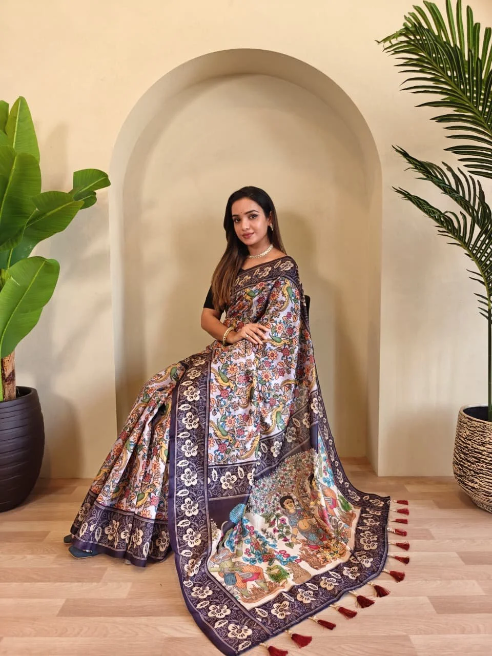 A1070 - 45 Madhu Chanderi Cotton Saree (2).JPG