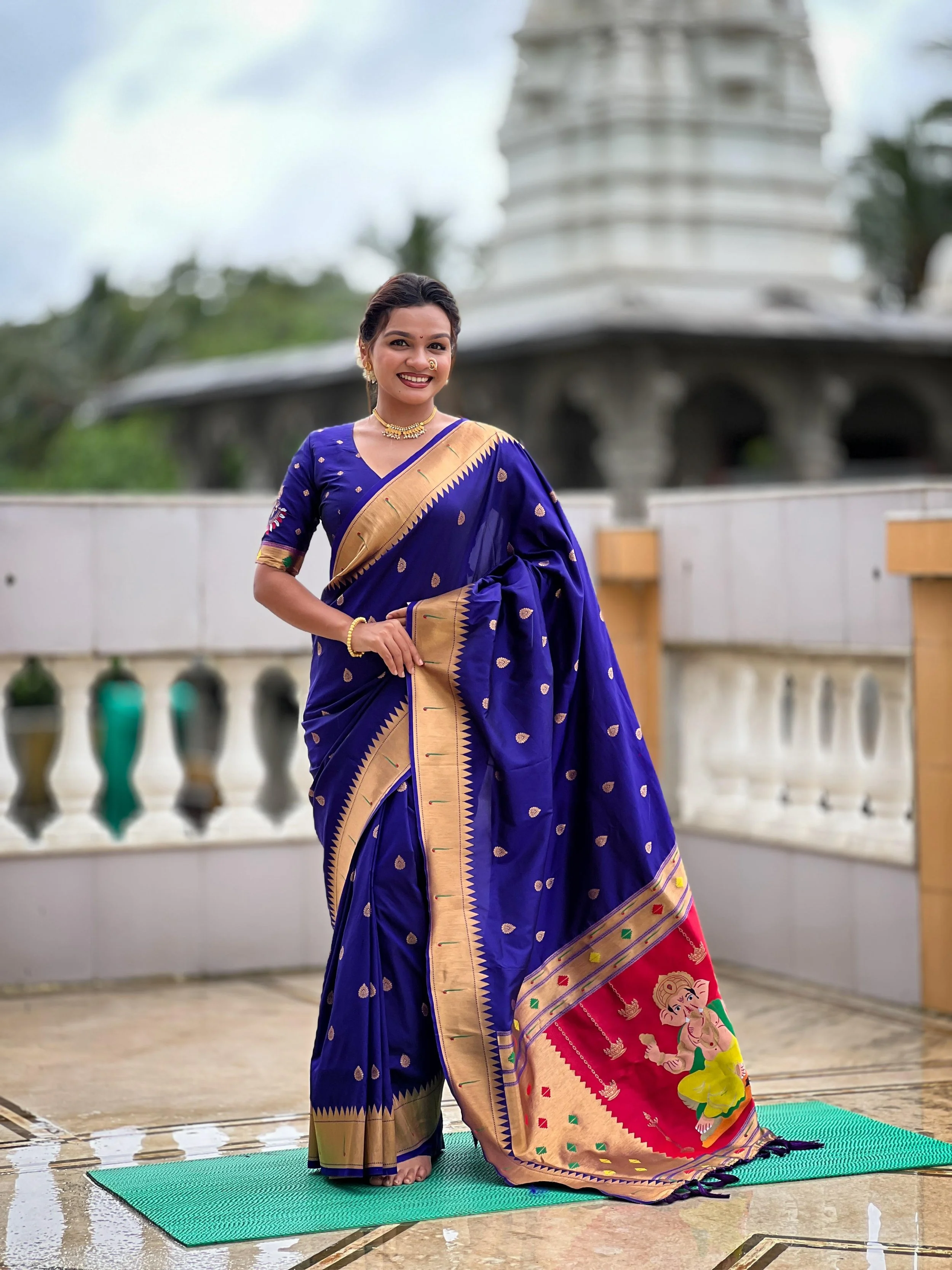 New Ganapati Special Collection Paithani SOLD