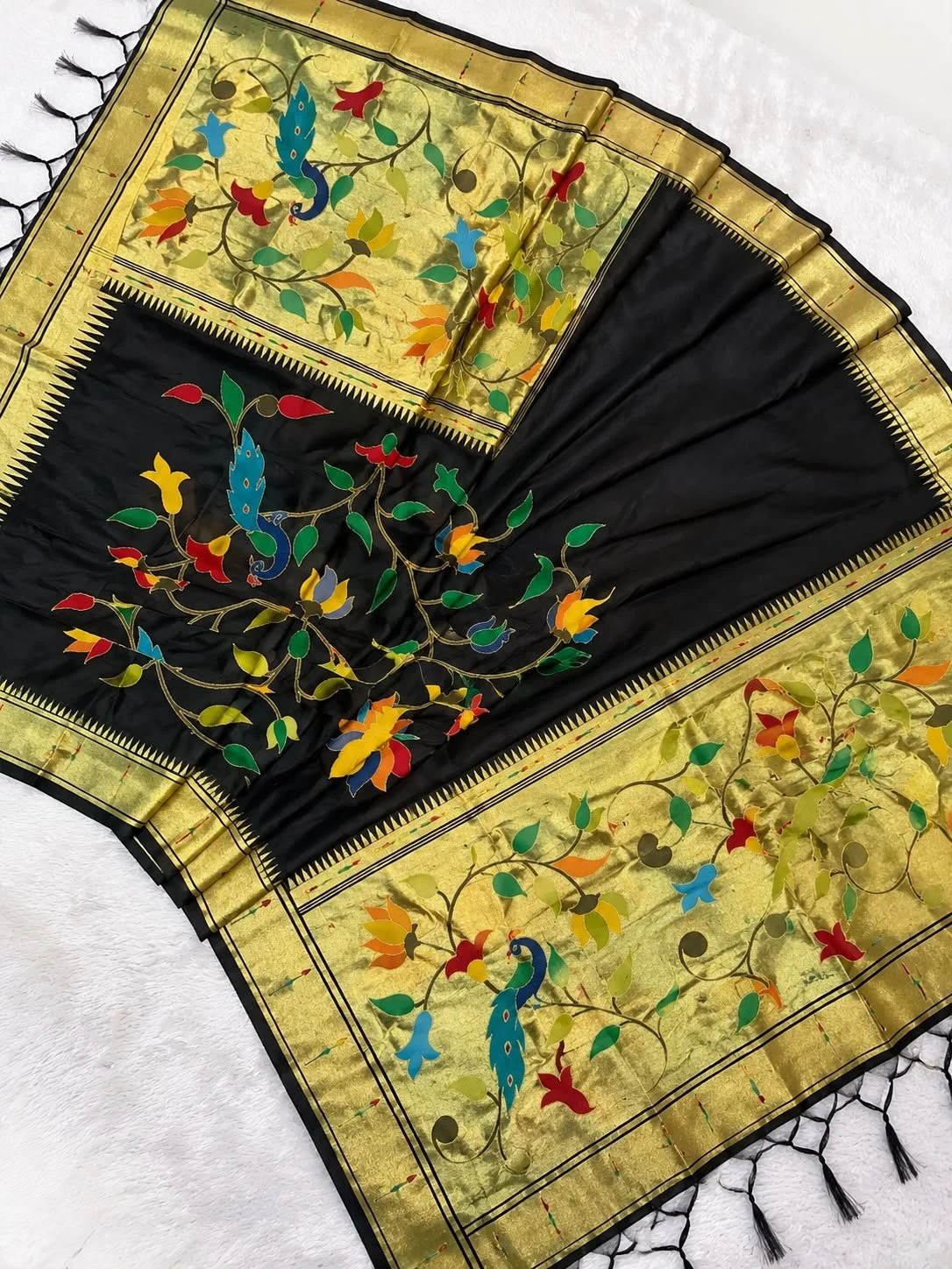 ✨ Premium Paithani Soft Silk Dupatta ✨