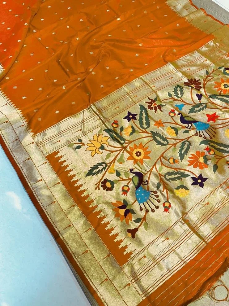 A992 - 48 Banarasi and Paithani Silk Saree.JPG