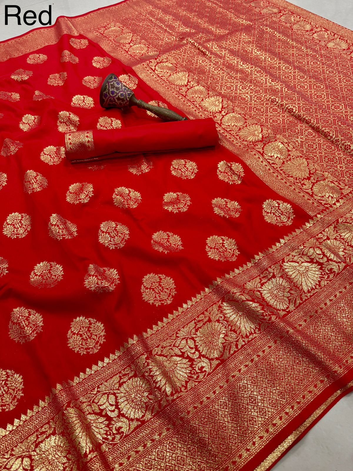 A1110 - 45 Soft Banarasi Silk Saree.JPG