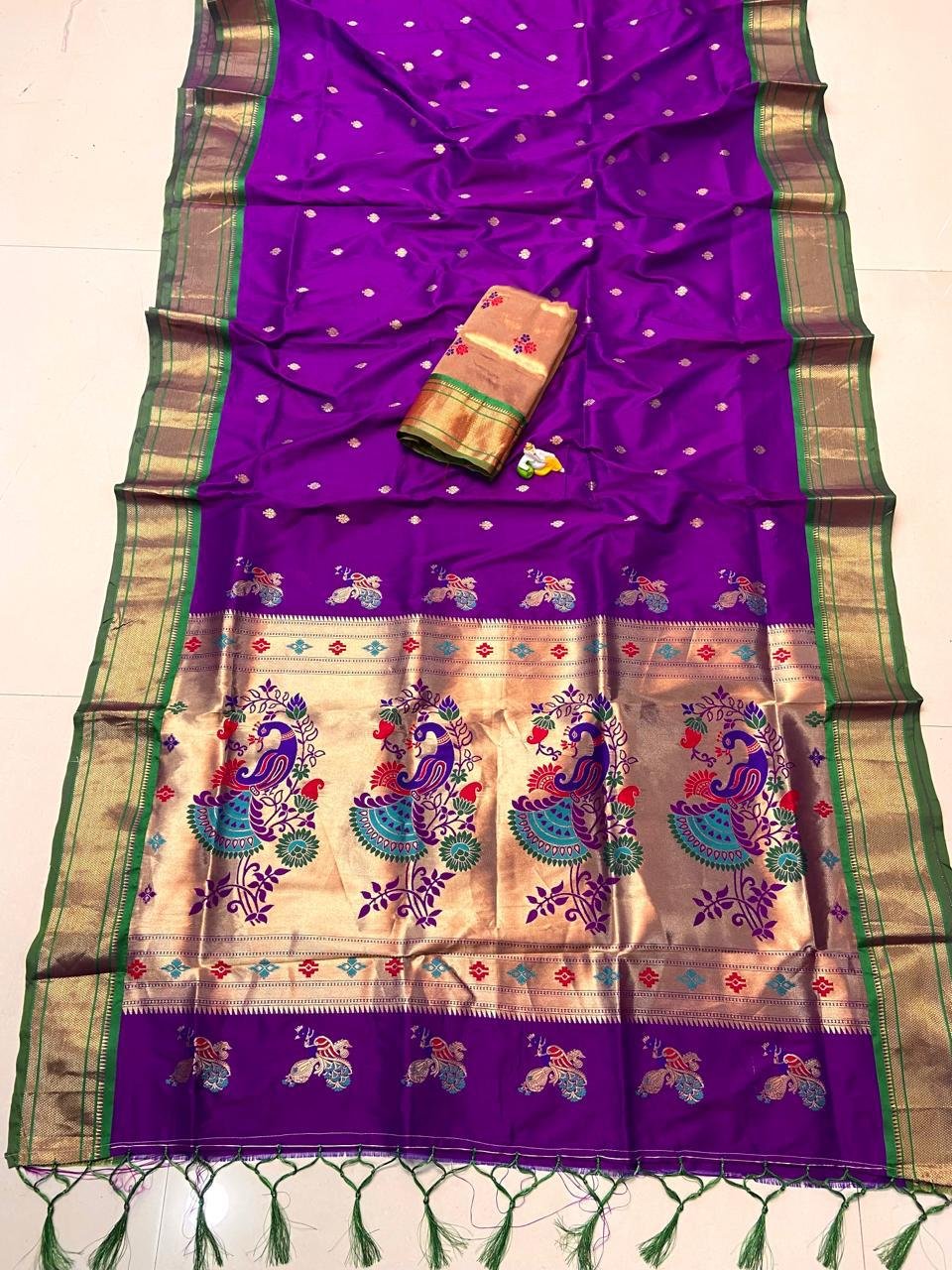 A992 - 48 Banarasi and Paithani Silk Saree (1).JPG