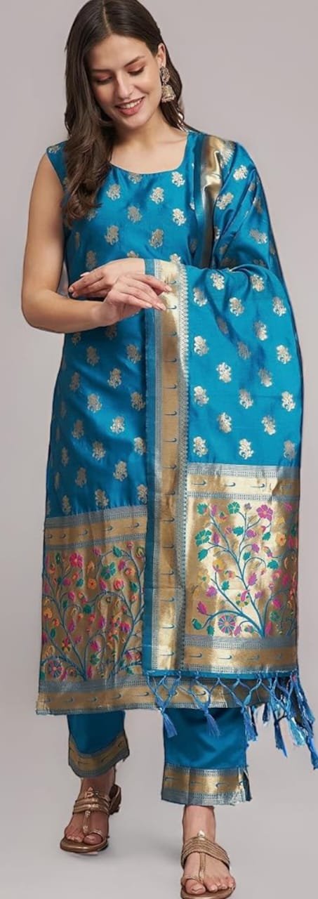A755 - 50 Paithani dress sizeL.JPG
