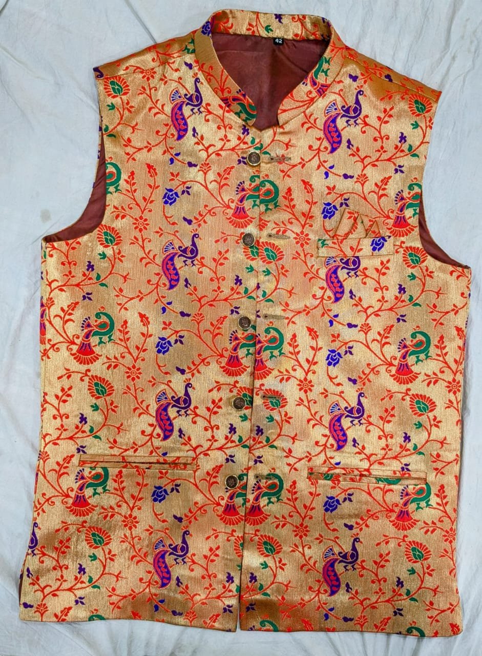 Paithani Jacket for Men