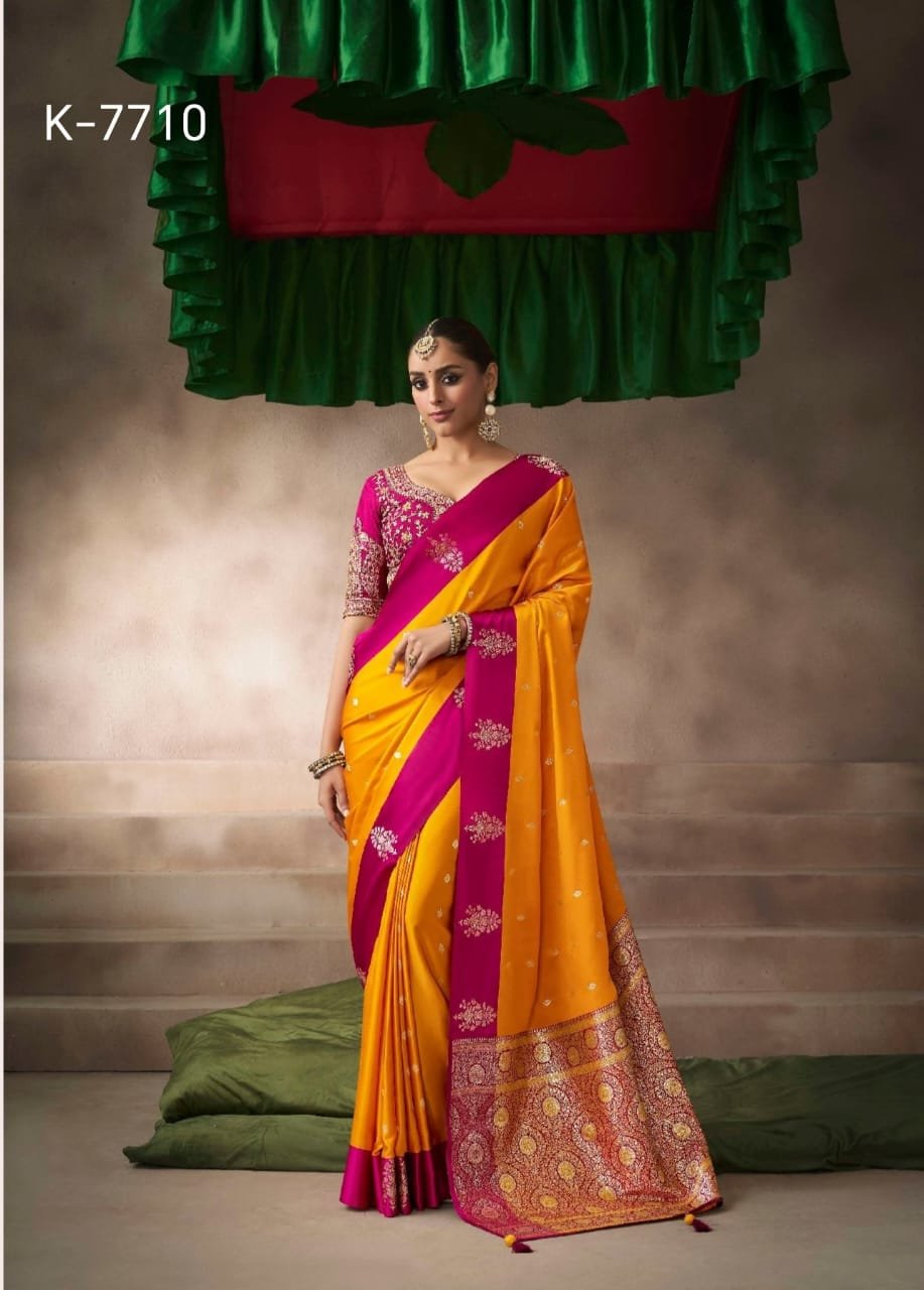 ✨ Sunshine Royale Kira Soft Silk Paithani ✨