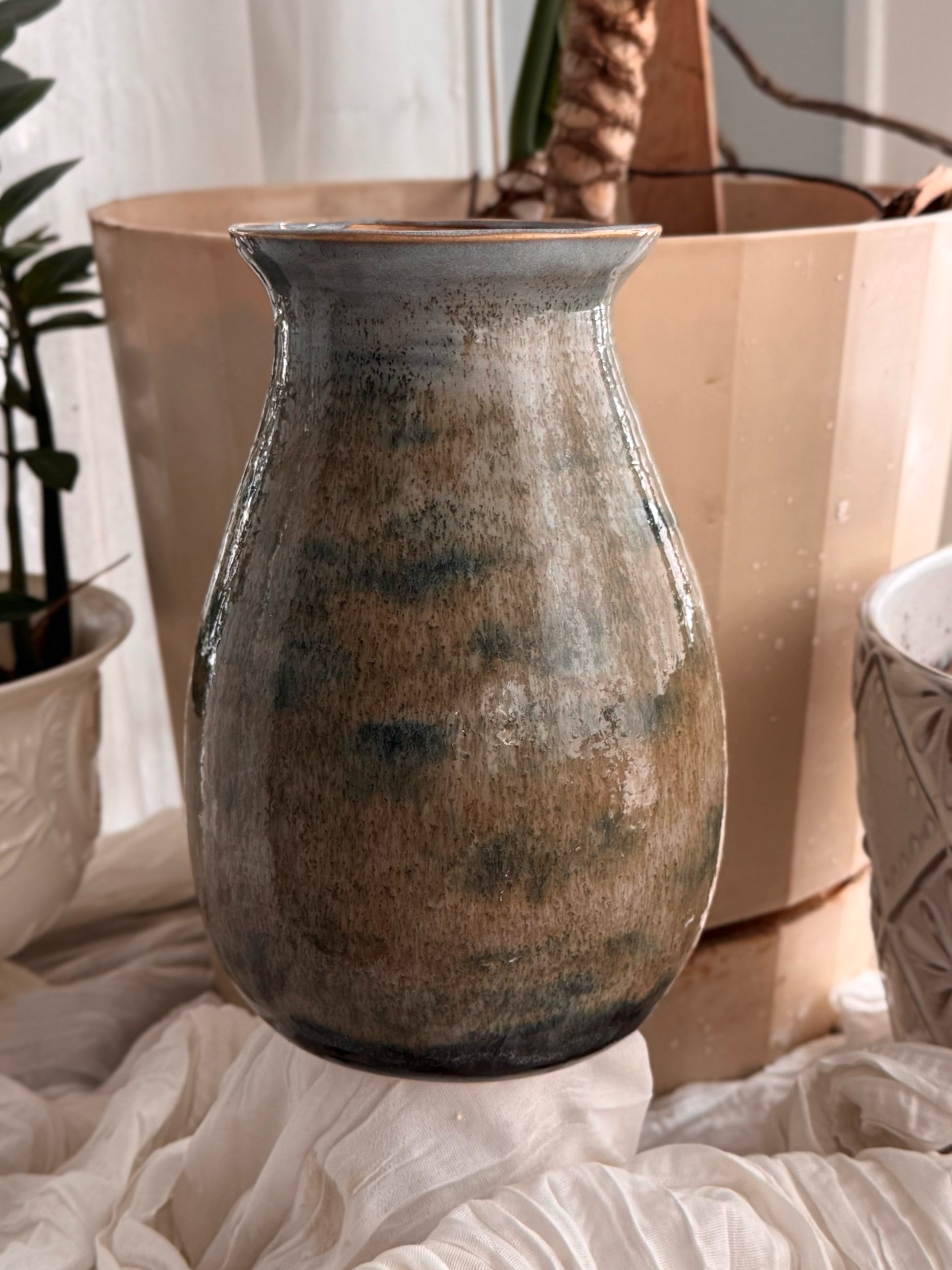 Lichen Study Sculptural Vase