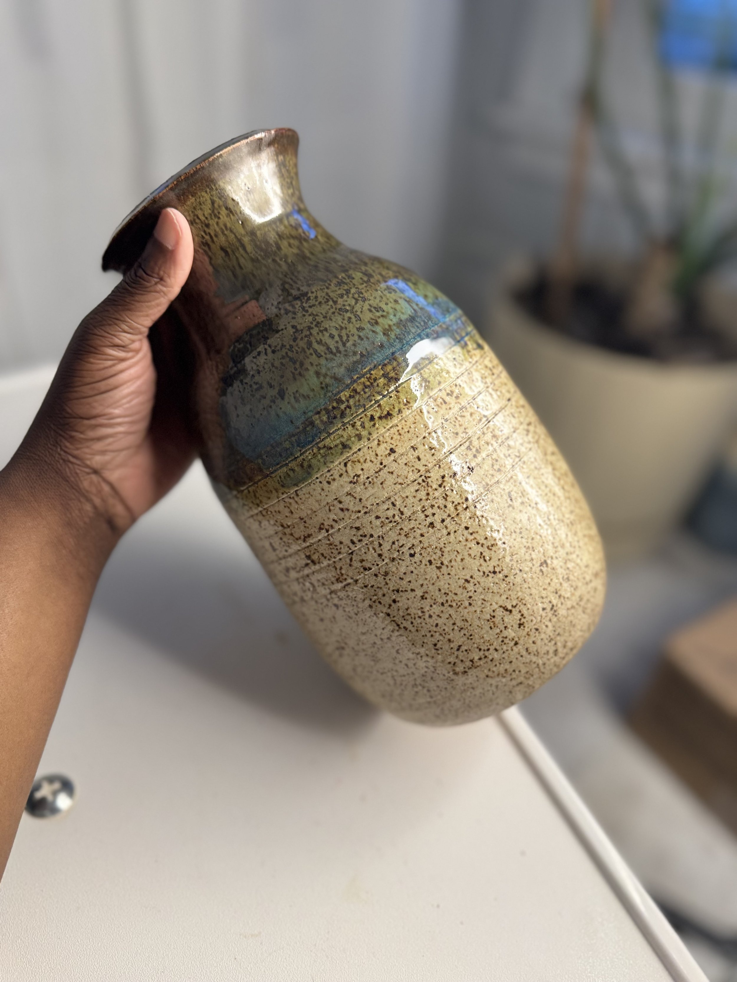 Seaweed and Sand Vase