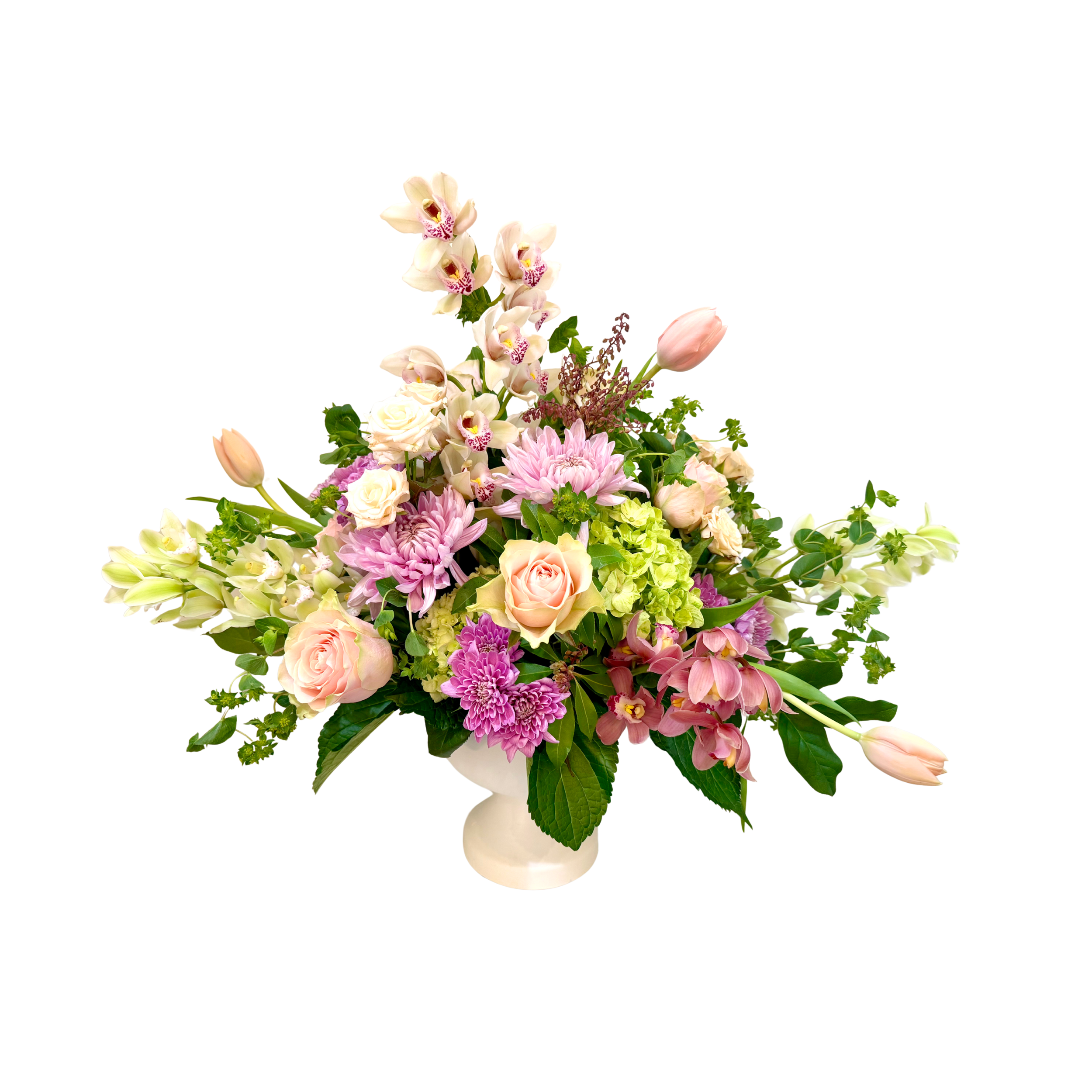 Ceramic Compote Arrangement