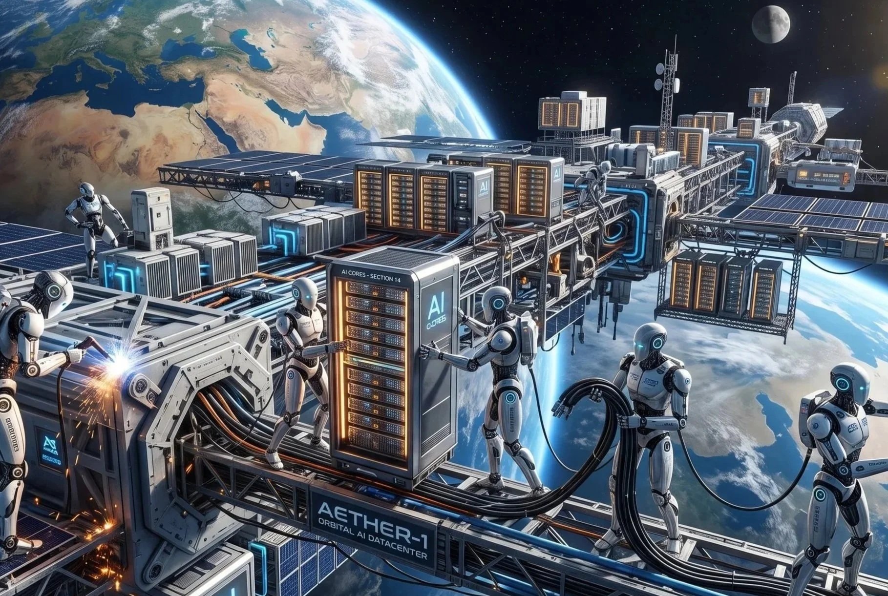 The Physics and Economics of Orbital Data Centers