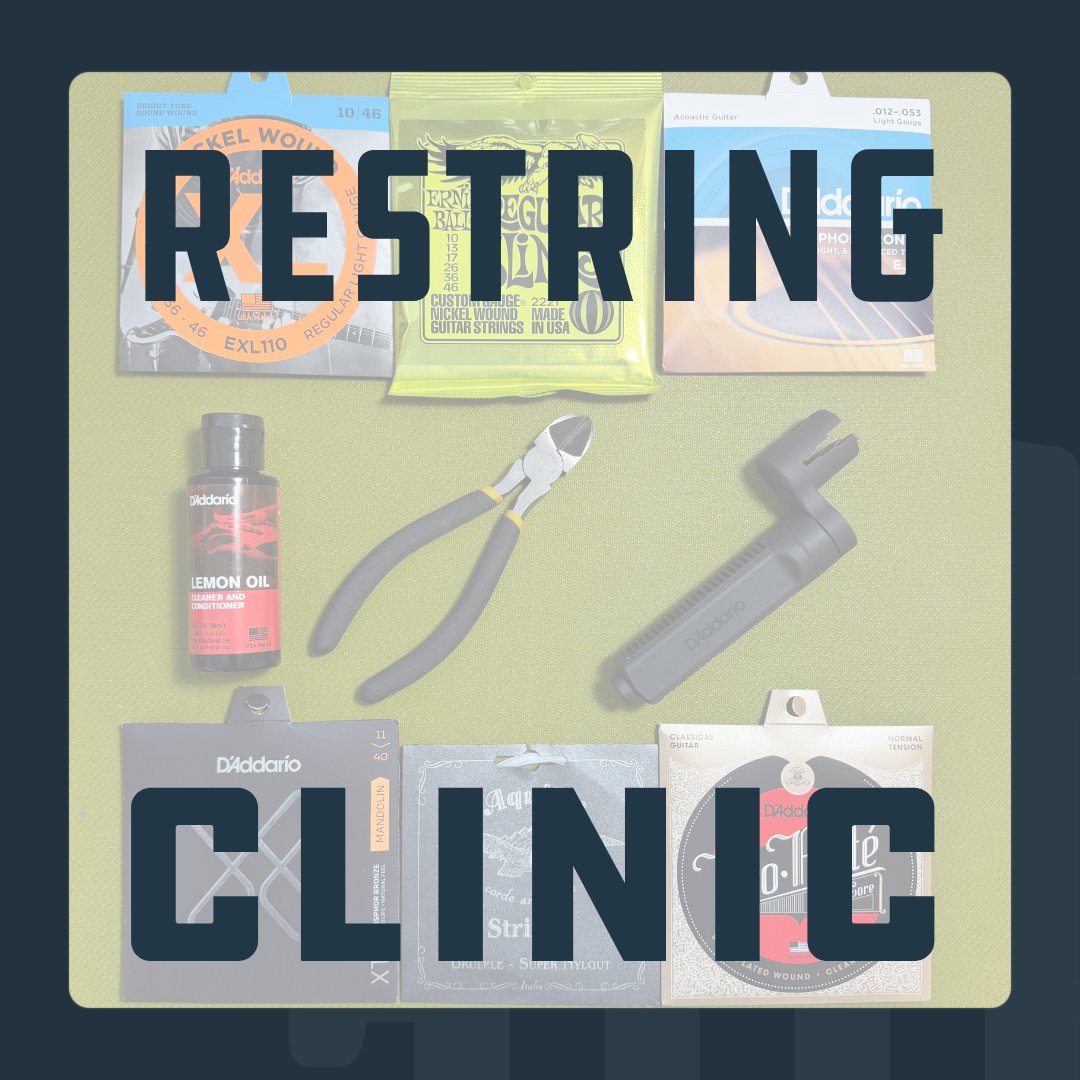 Restring Clinic - Thursday, October 29
