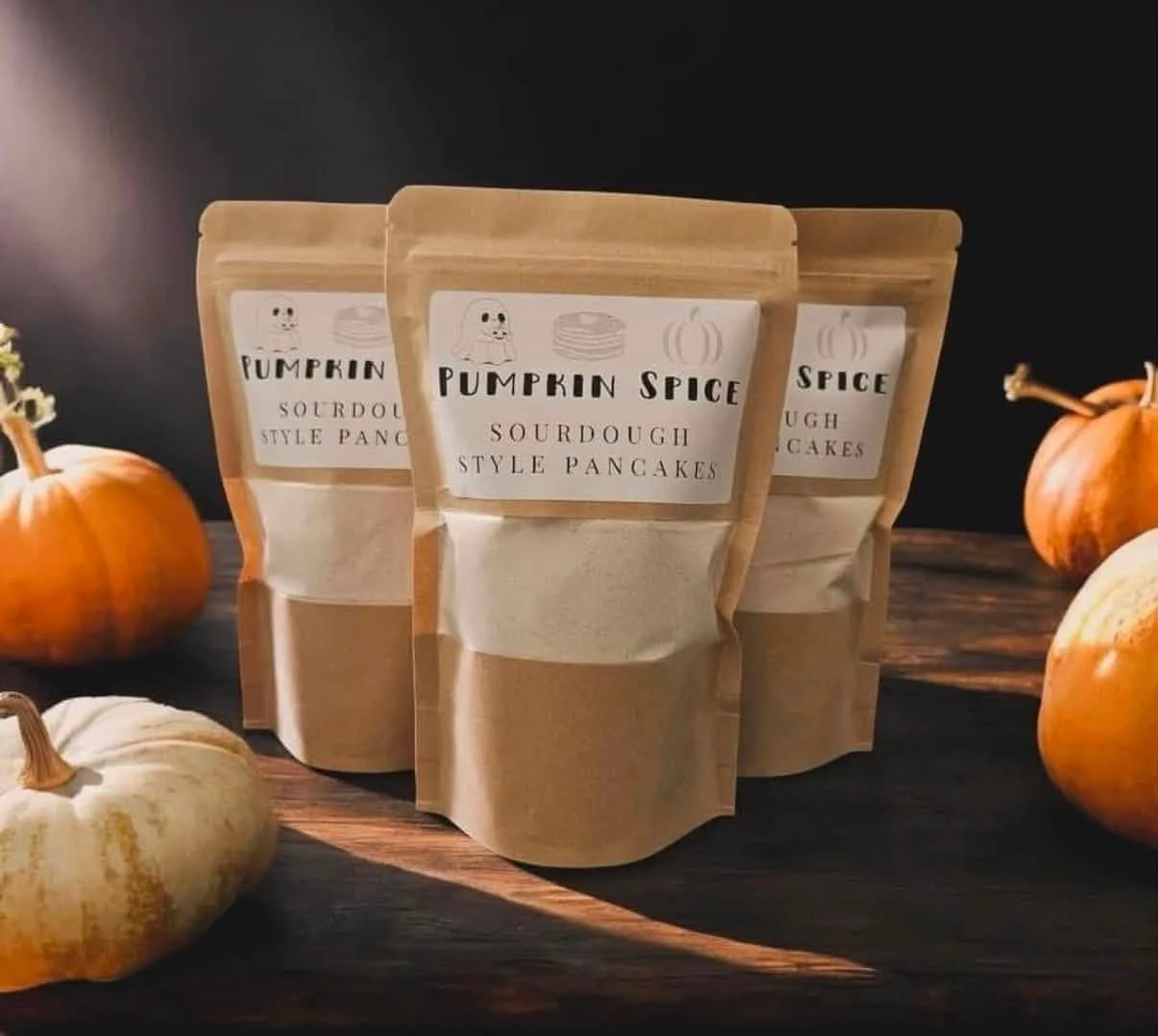 Pumpkin Spice Sourdough Style Pancake Mix 