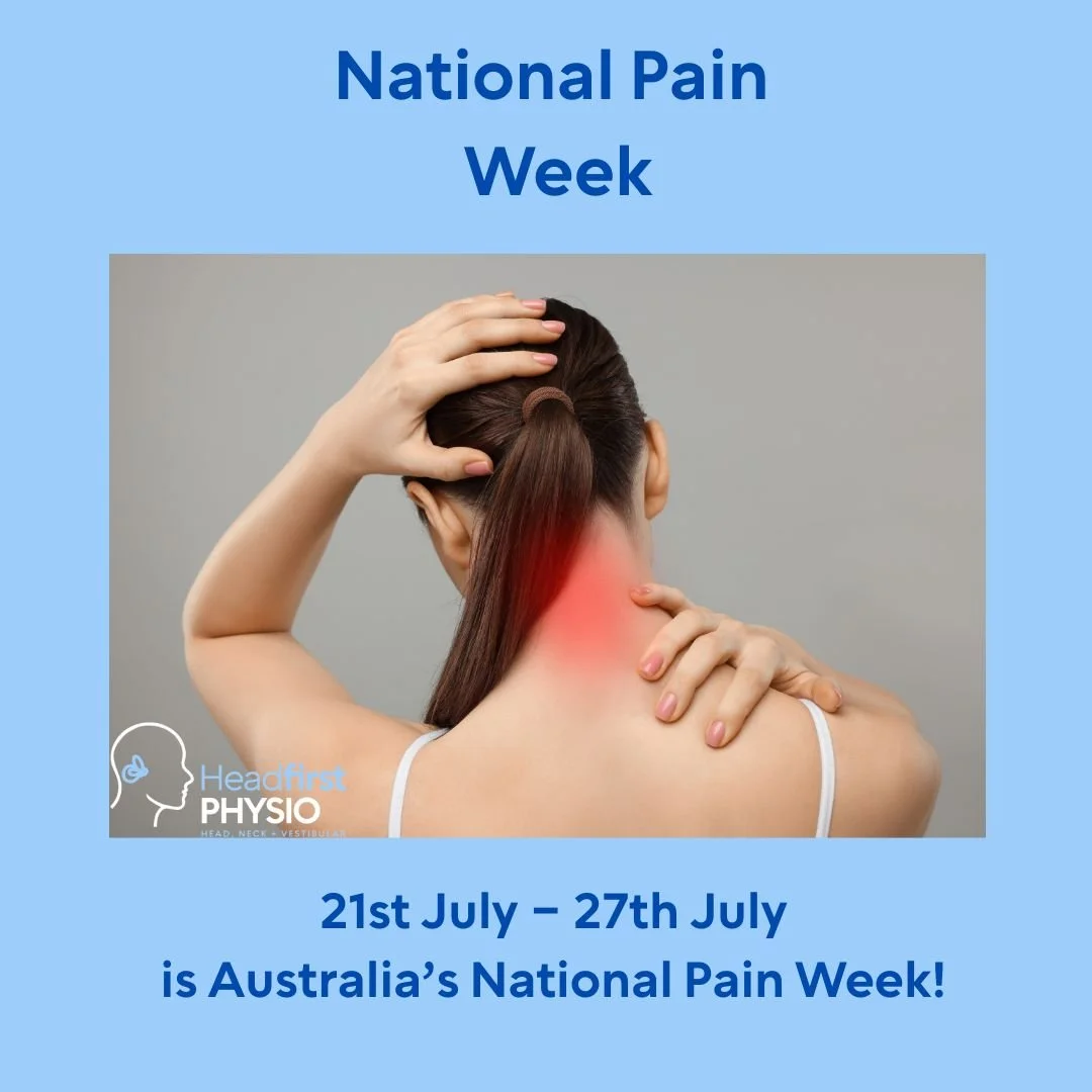 Its National Pain Week! 

Our vestibular physios can help with neck pain, headaches, migraines and other chronic pain conditions.

If you are living with chronic pain, contact us to make an appointment today!

#chronicpainweek2025 #bendigophysios #ve