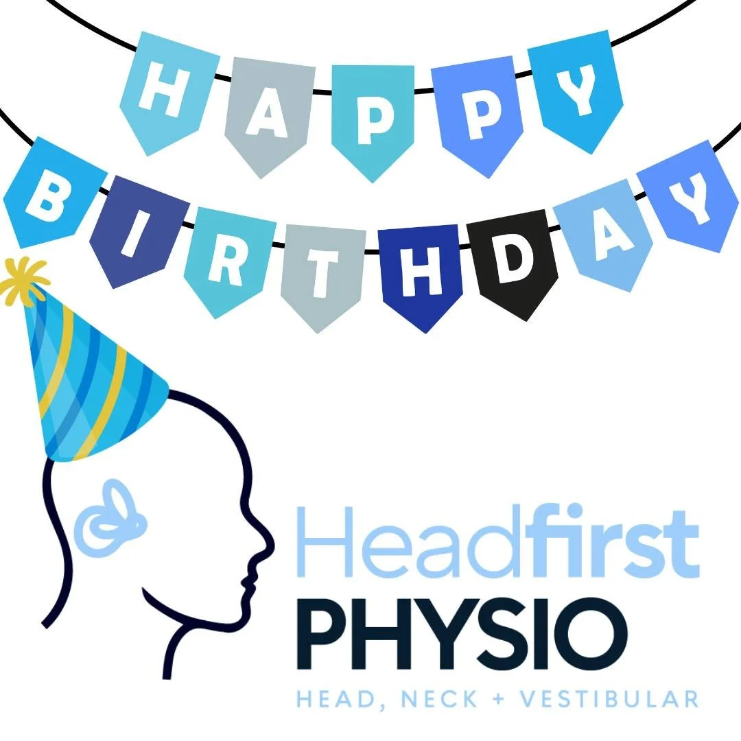 It's our 1st birthday! We want to thank everyone who has supported us over the past 12 months, including our wonderful clients, referrers, the team at Country Hearing Care, our amazing team of physios, and everyone in between!