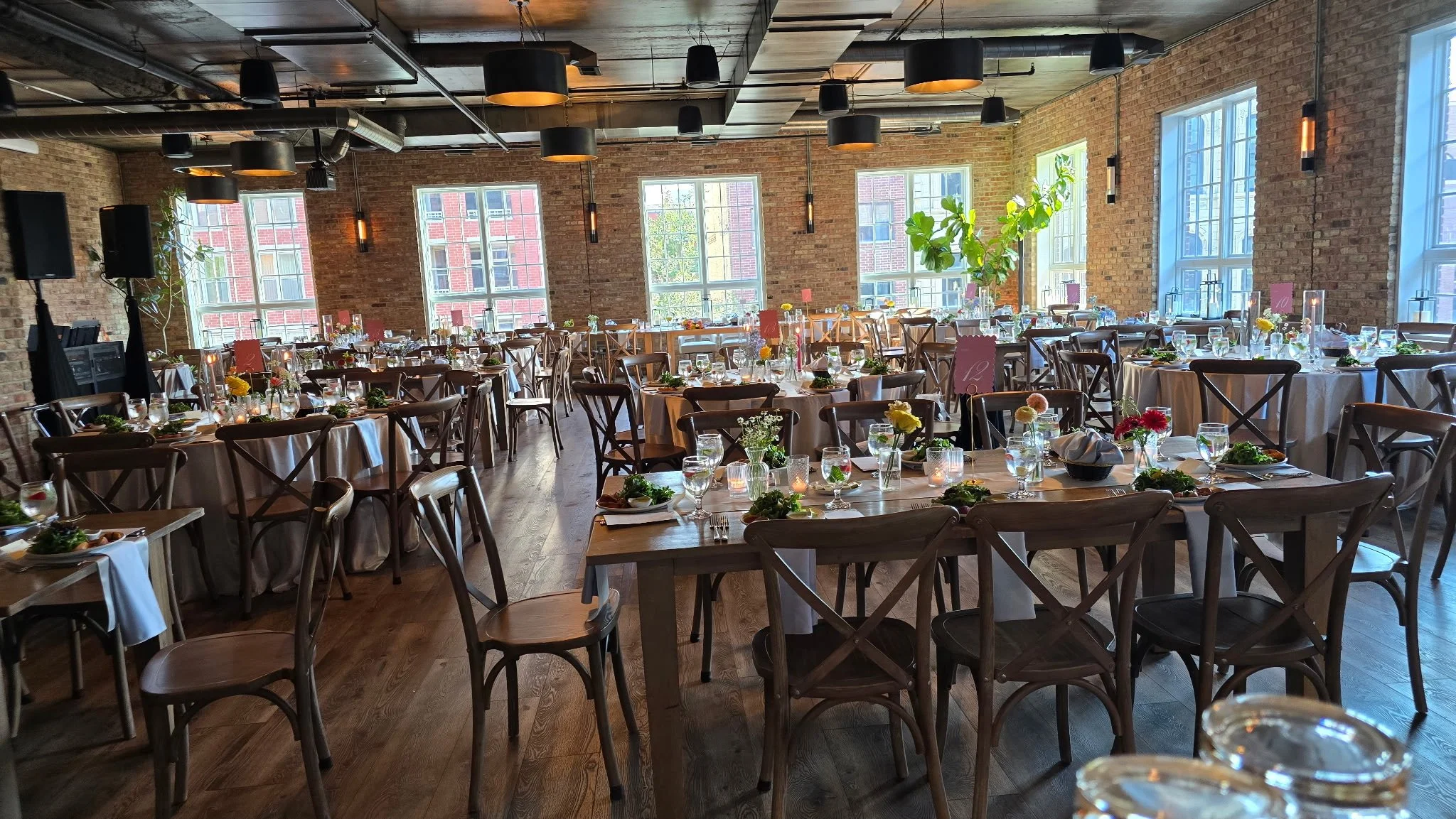 Loft Lucia wedding venue in West Loop Chicago catered by Signature Catering by Ovy