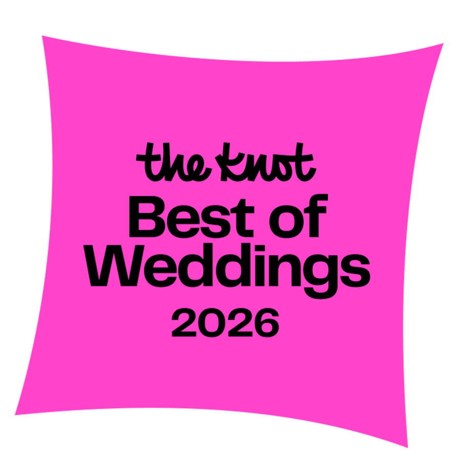 The Knot Best of Weddings 2026 badge for Signature Catering by Ovy Chicago wedding caterer